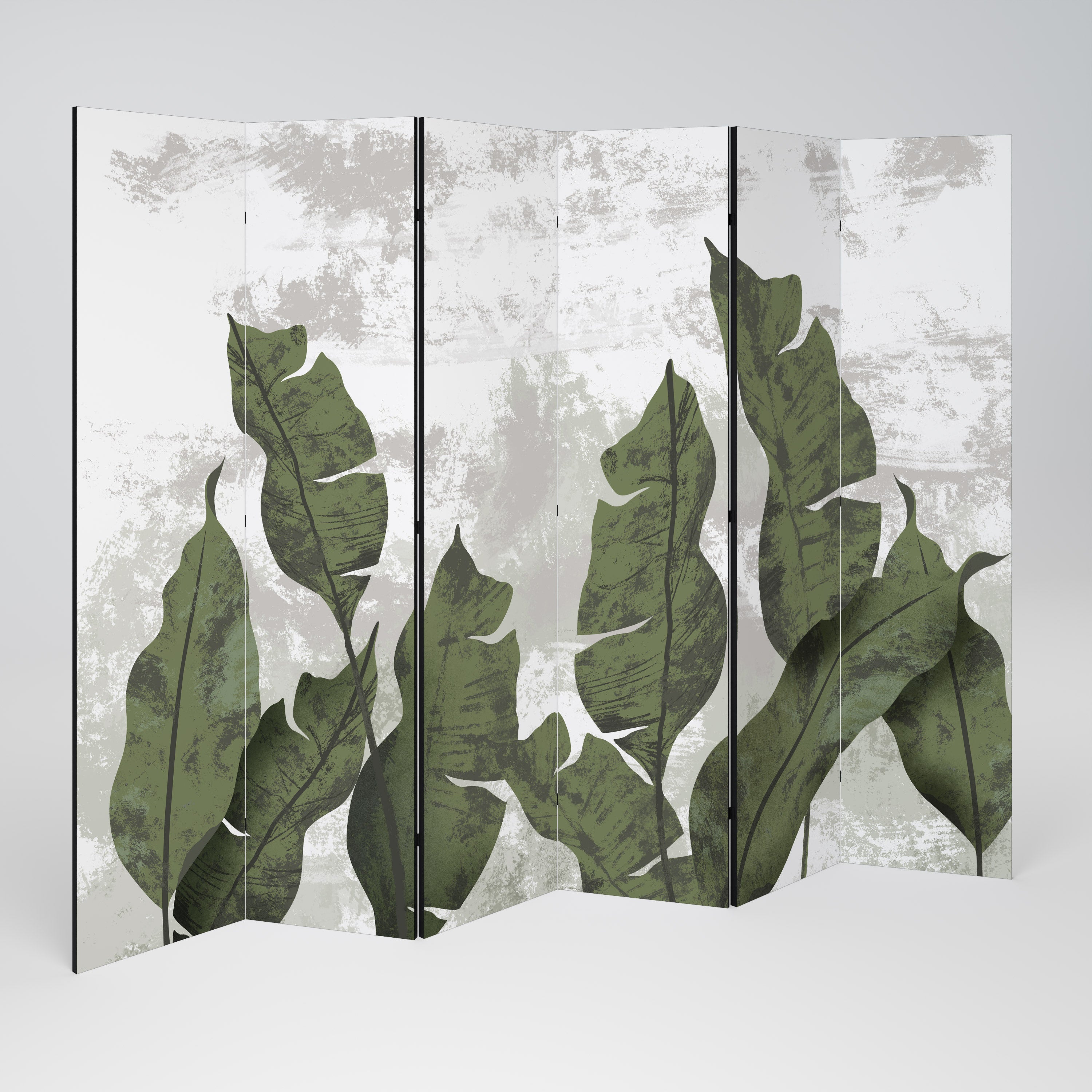 LEAF ECHO Dekoracyjny parawan 6-skrzydłowy