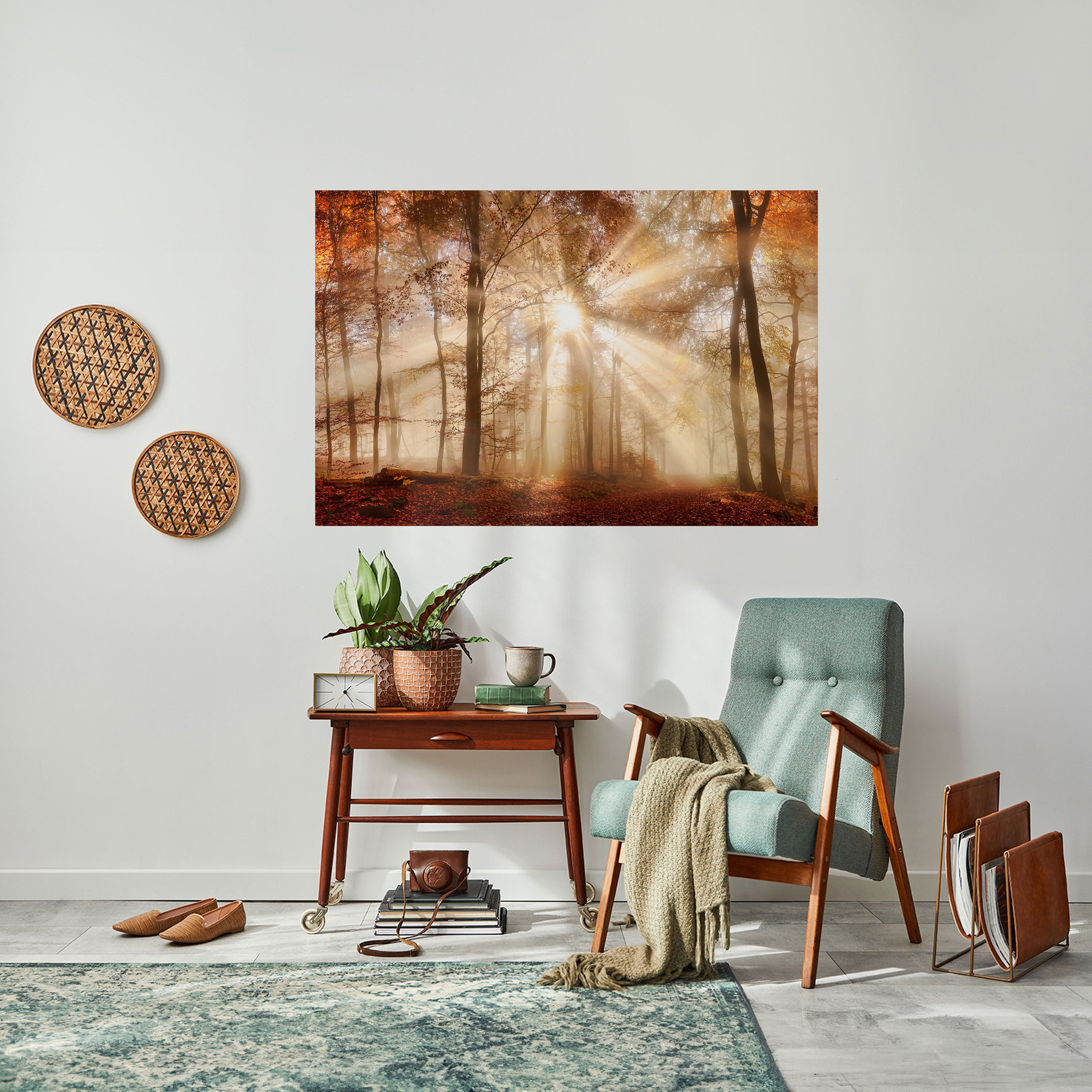 WHISPERS OF AUTUMN Naklejka/Plakat poziomy