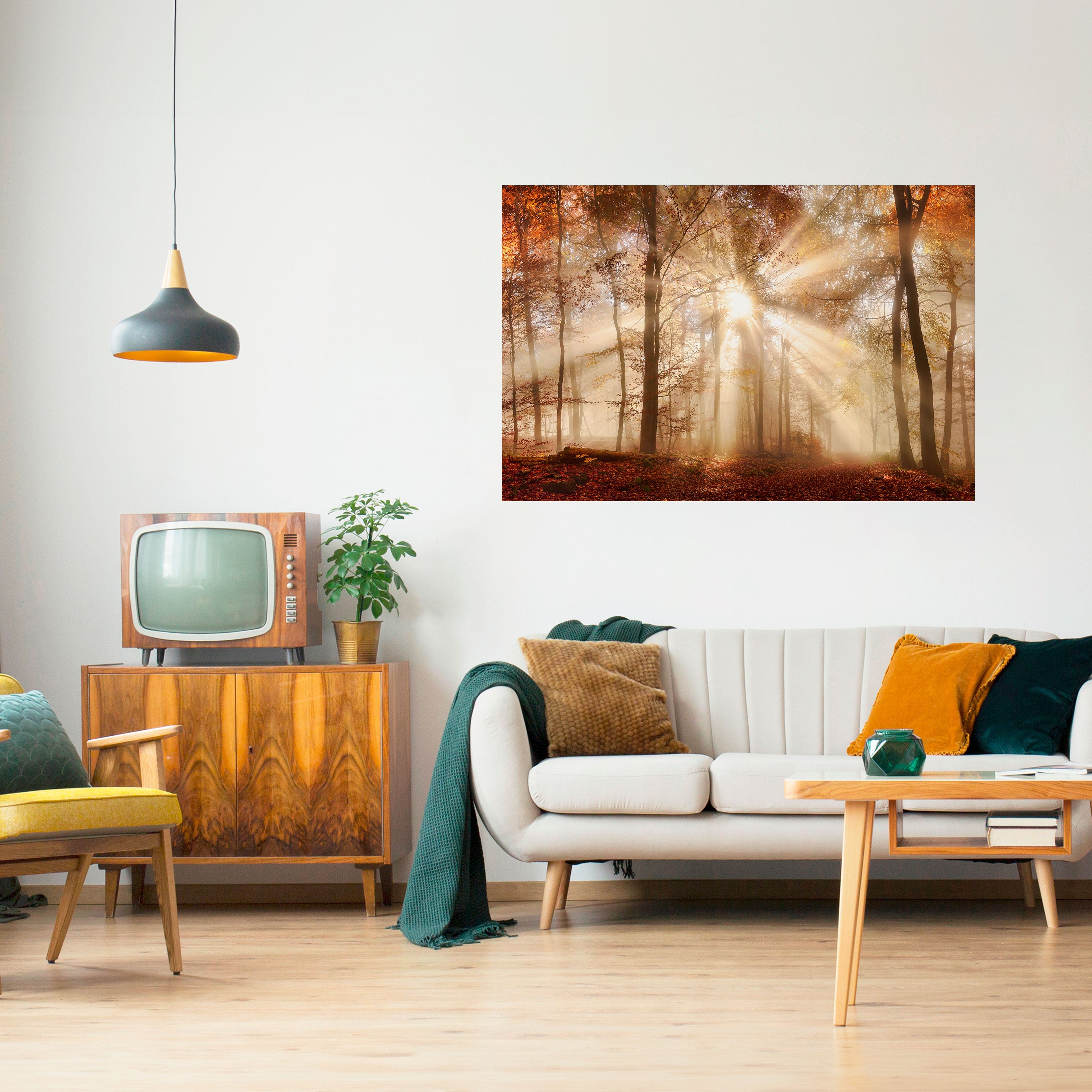 WHISPERS OF AUTUMN Naklejka/Plakat poziomy