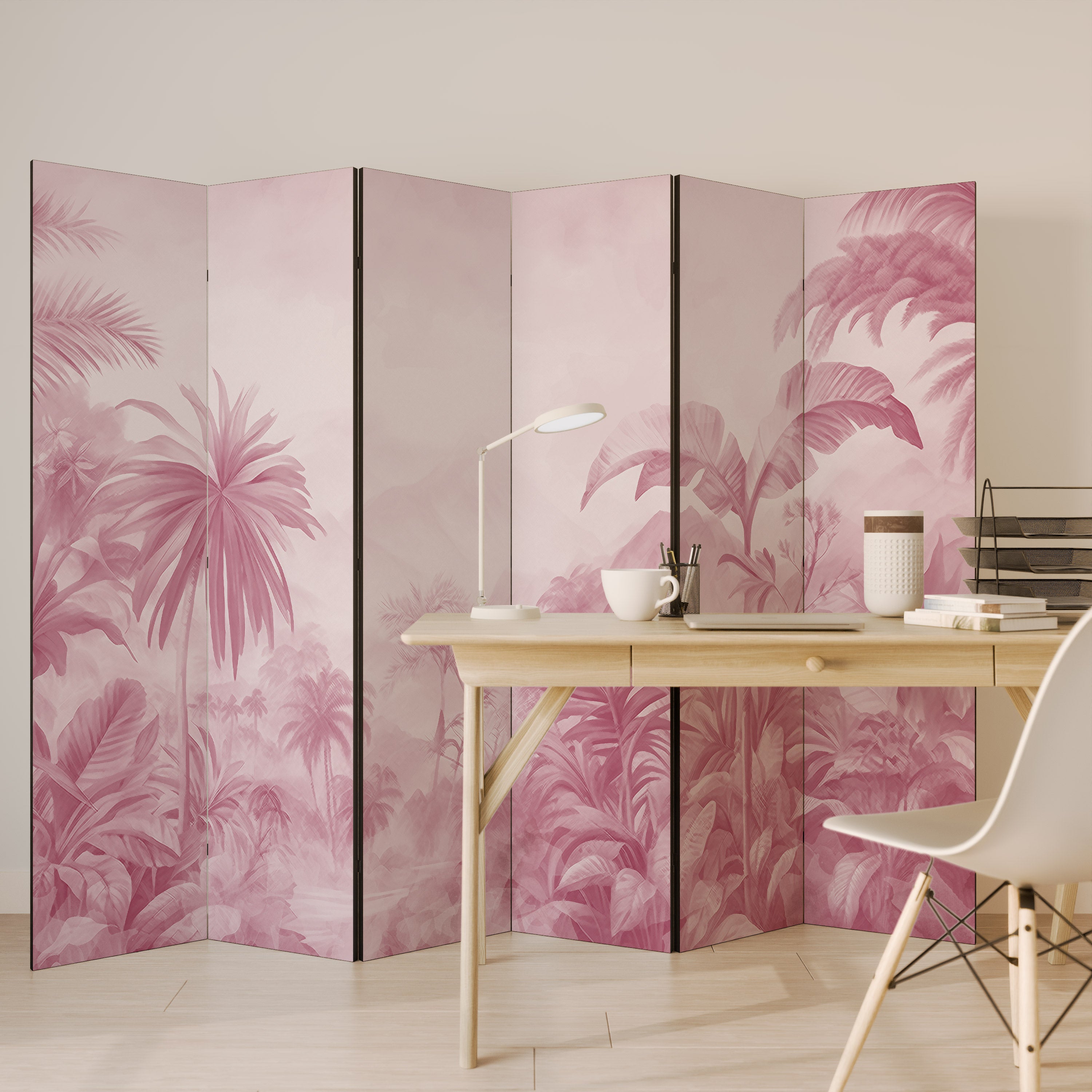 SWEET TROPICS Dekoracyjny parawan 6-skrzydłowy
