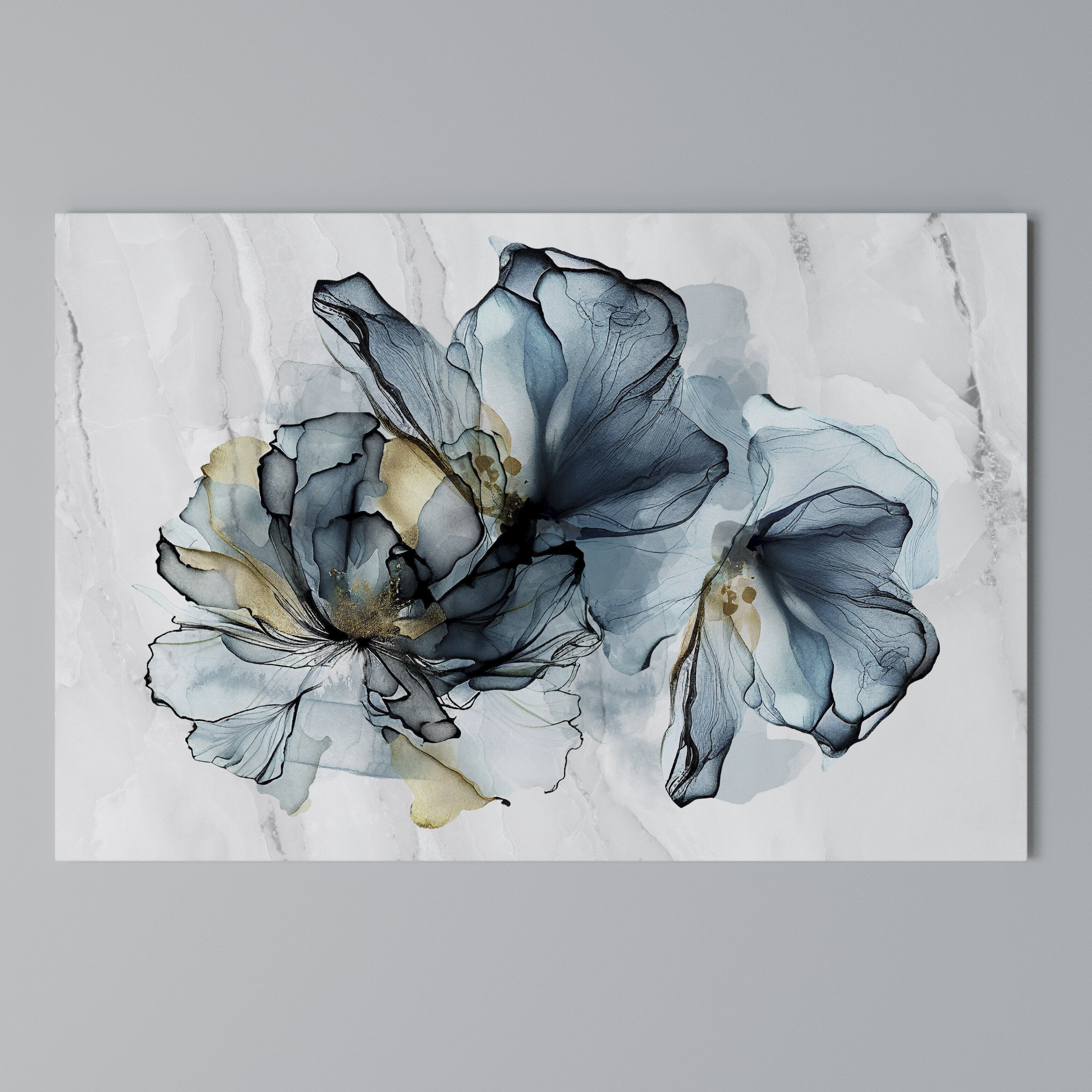 ELEGANT AQUARELLE Poziomy obraz na płótnie