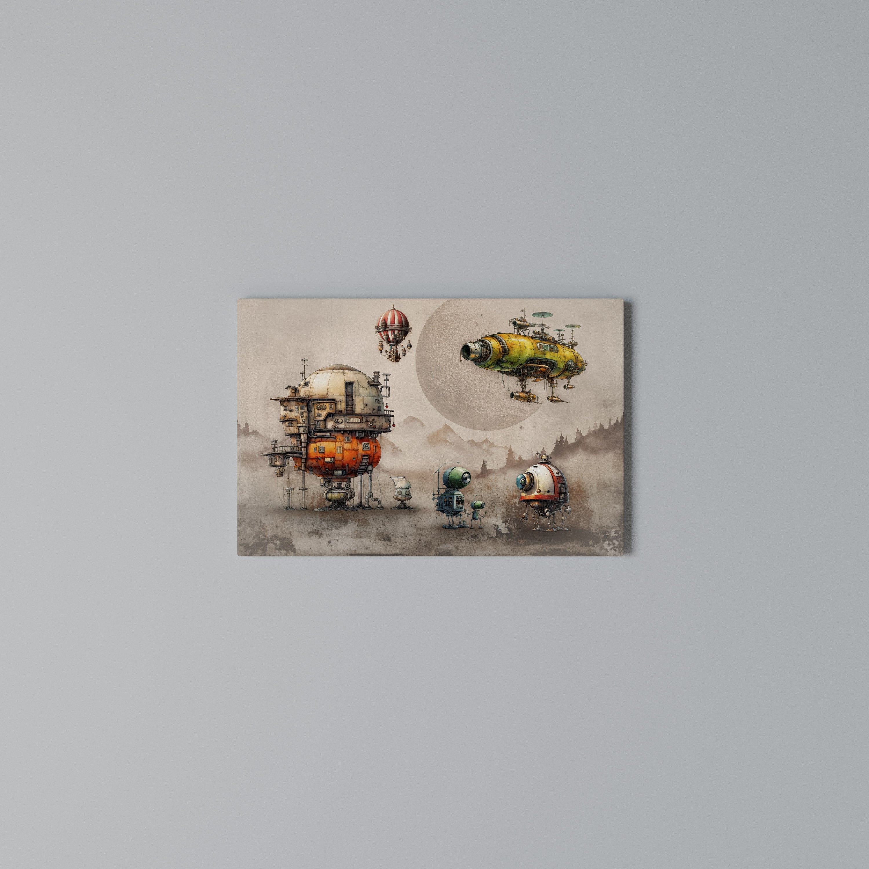 MACHINARIUM MACHINES Poziomy obraz na płótnie