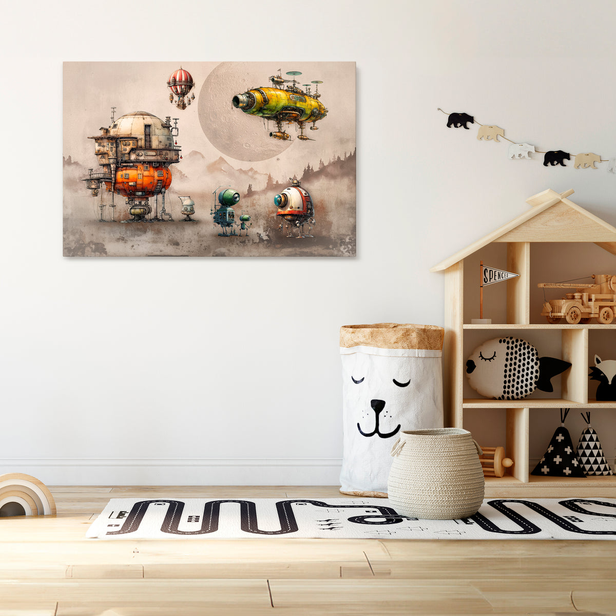 MACHINARIUM MACHINES Poziomy obraz na płótnie
