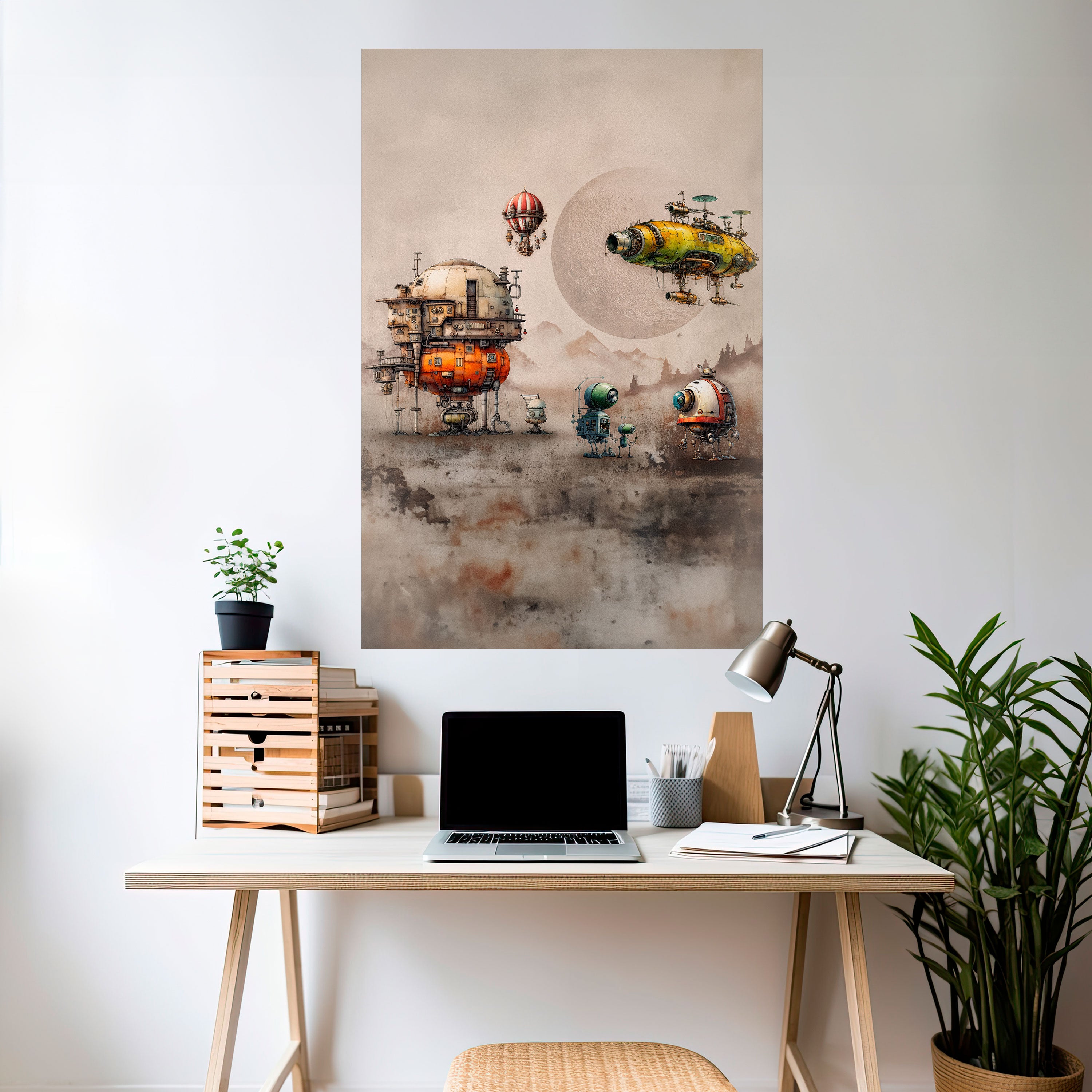 MACHINARIUM MACHINES Naklejka/Plakat pionowy