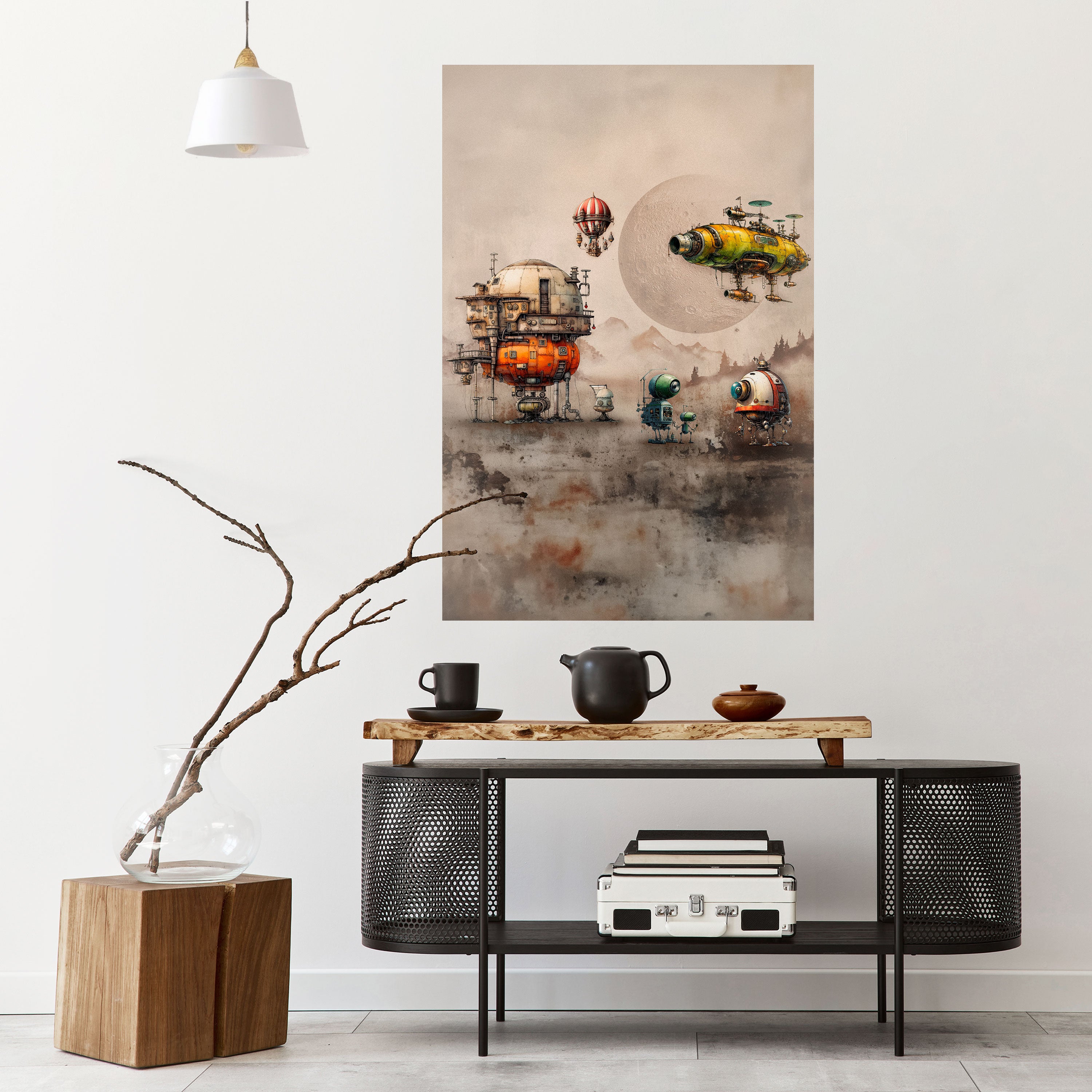 MACHINARIUM MACHINES Naklejka/Plakat pionowy