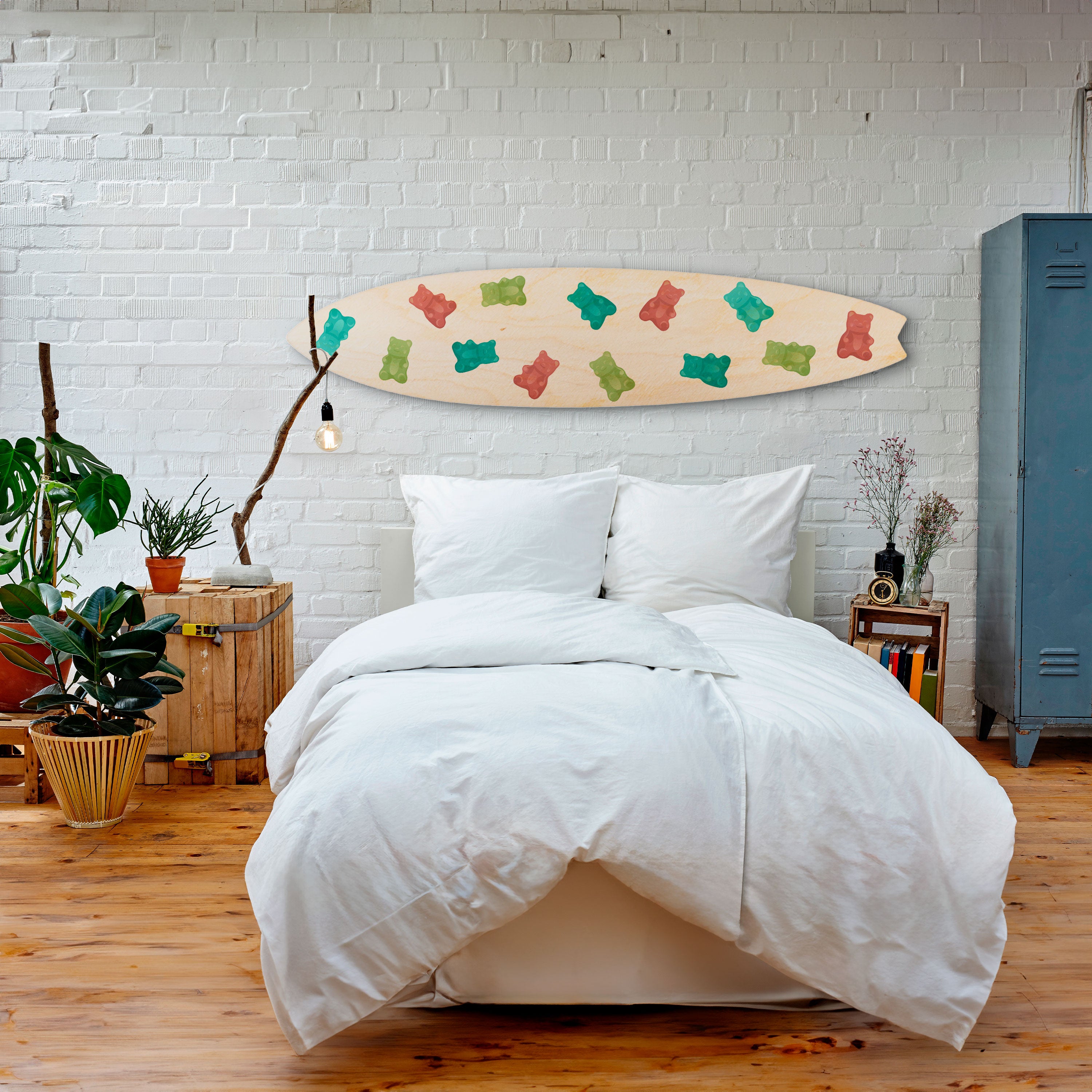 GUMMY BEARS Dekoracyjna deska surfingowa