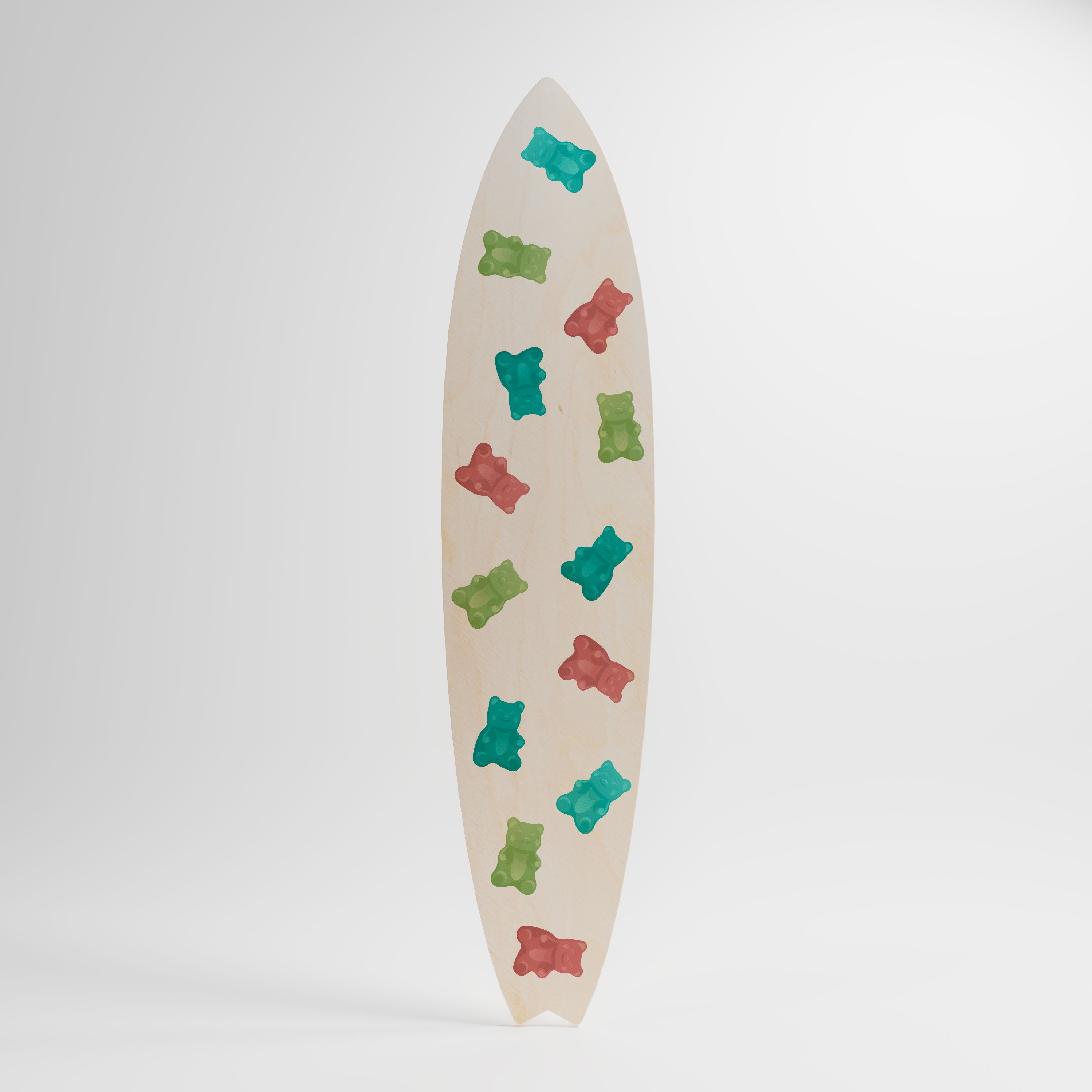 GUMMY BEARS Dekoracyjna deska surfingowa