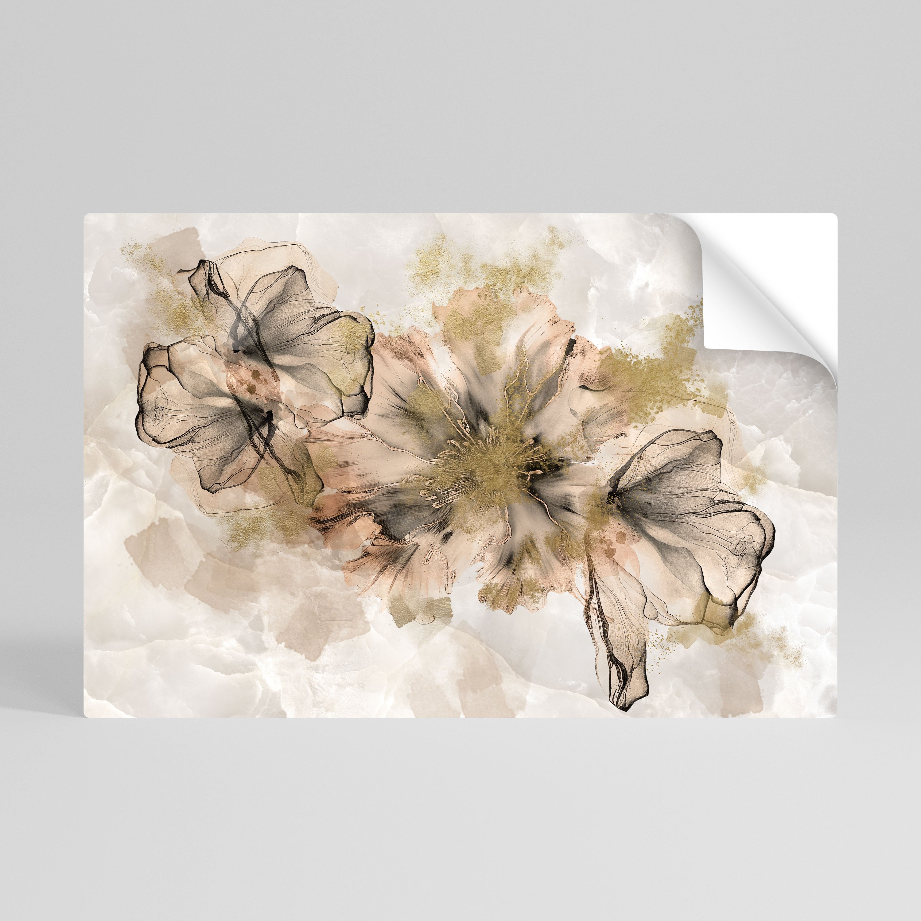 TRANSPARENT ELEGANCE Naklejka/Plakat poziomy