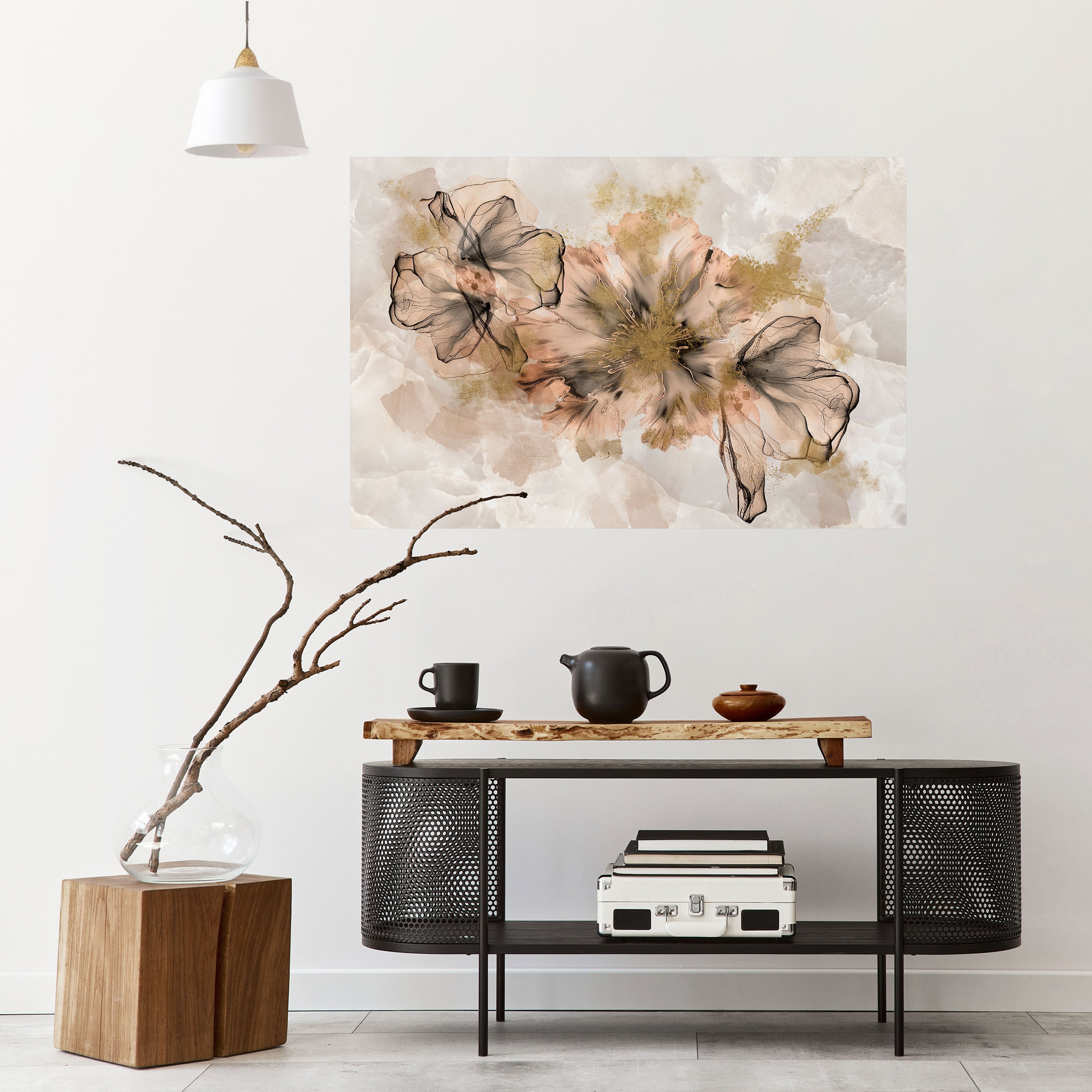 TRANSPARENT ELEGANCE Naklejka/Plakat poziomy
