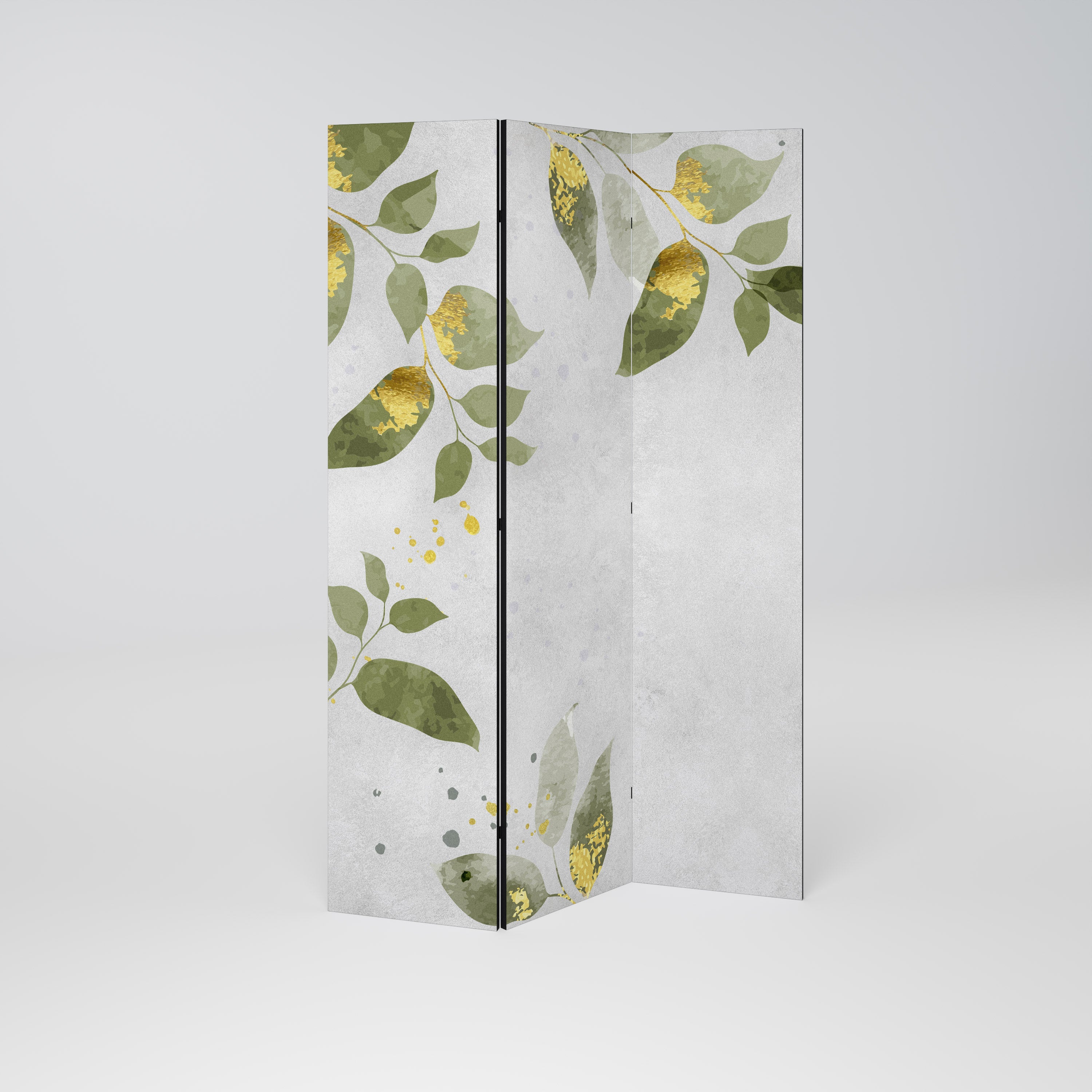 ELEGANT BOTANICS Dekoracyjny parawan 3-skrzydłowy