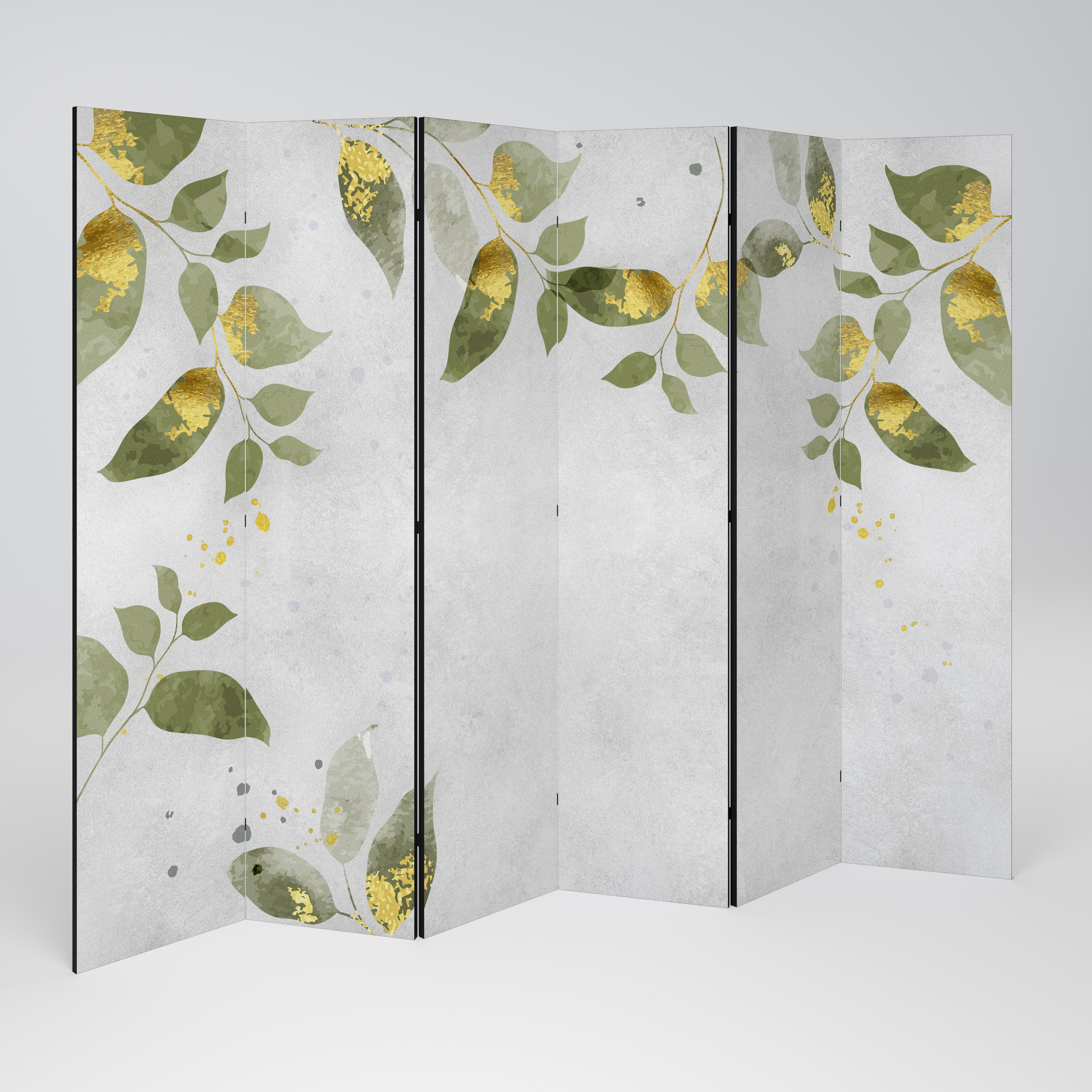ELEGANT BOTANICS Dekoracyjny parawan 6-skrzydłowy
