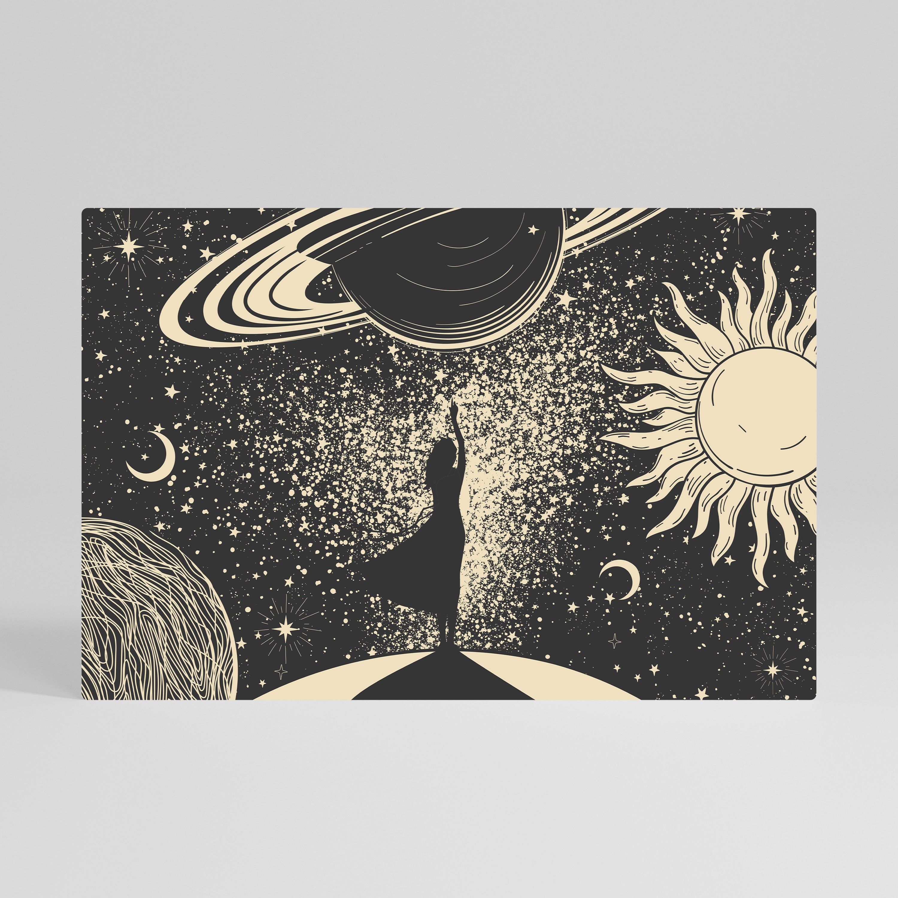 MYSTIC UNIVERSE - Obraz na płótnie (poziomy)