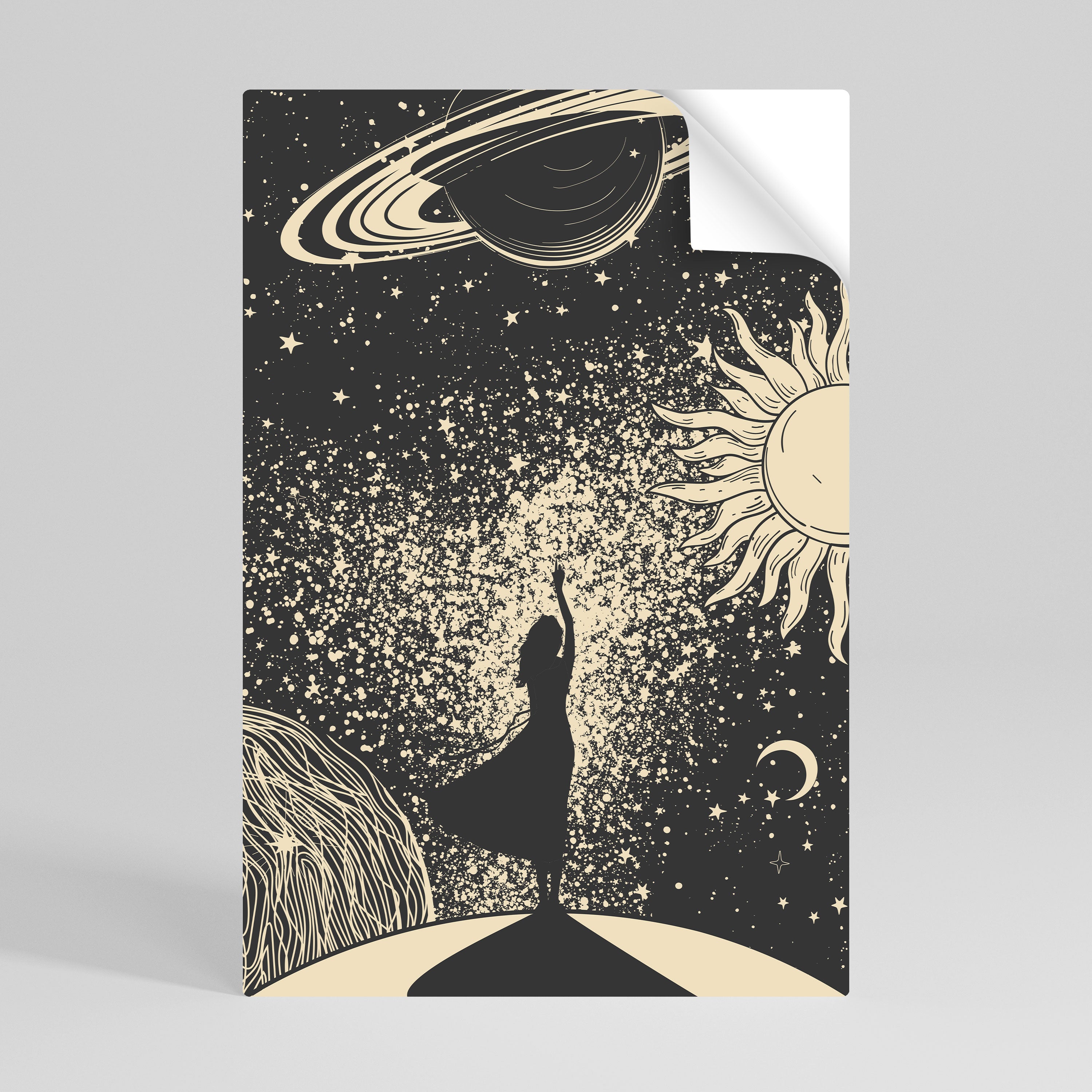 MYSTIC UNIVERSE Naklejka/Plakat pionowy