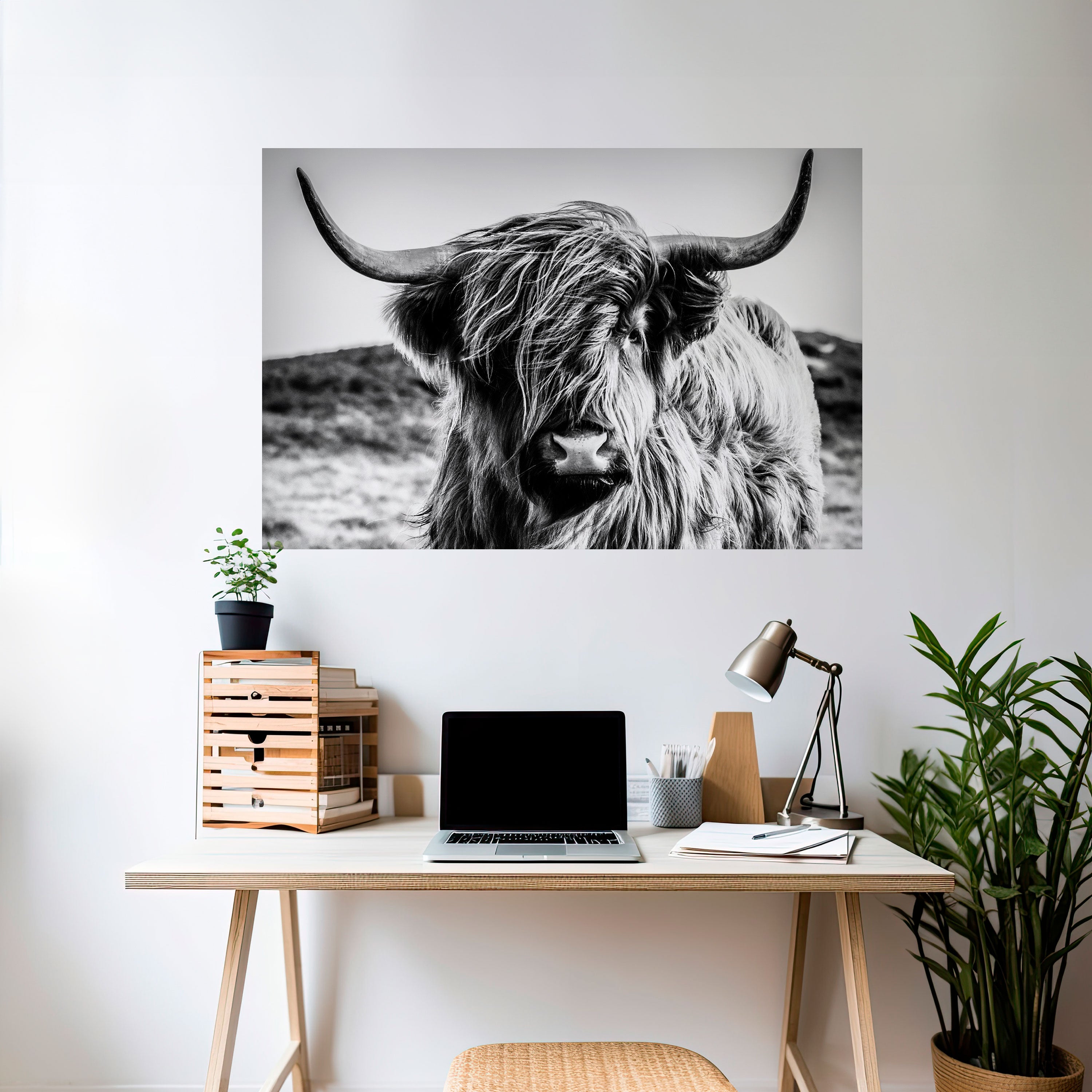 WILD SPIRIT REFLECTED Naklejka/Plakat poziomy