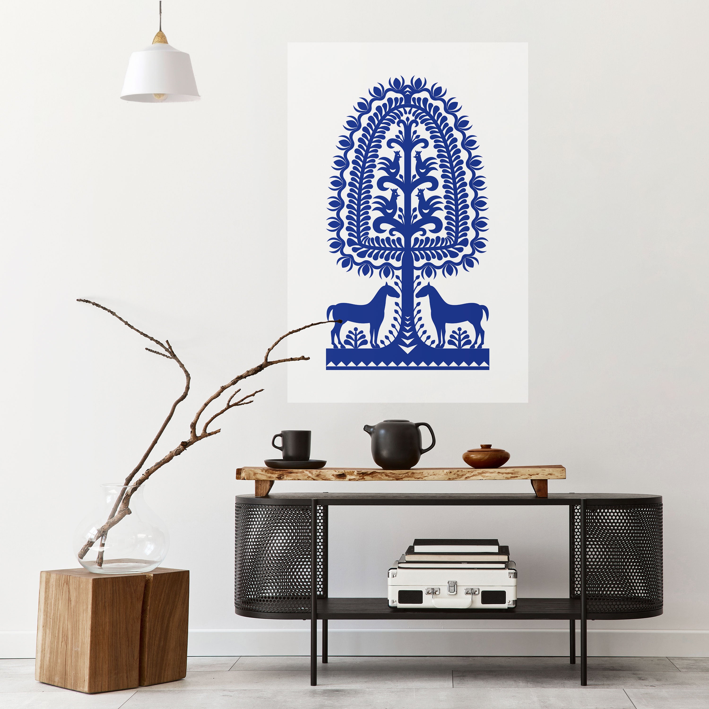 POLISH FOLK ART Naklejka/Plakat pionowy