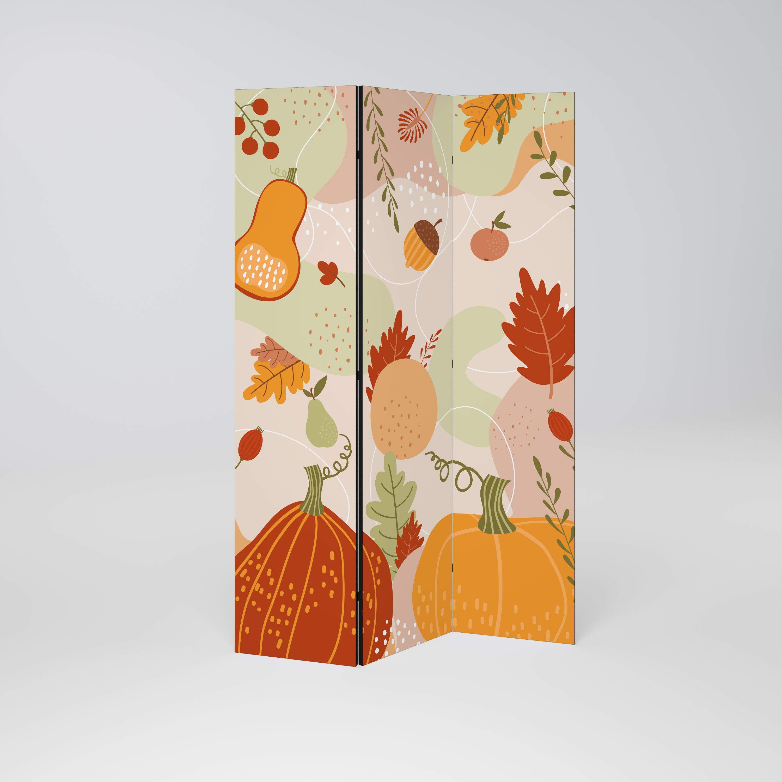HELLO AUTUMN Dekoracyjny parawan 3-skrzydłowy