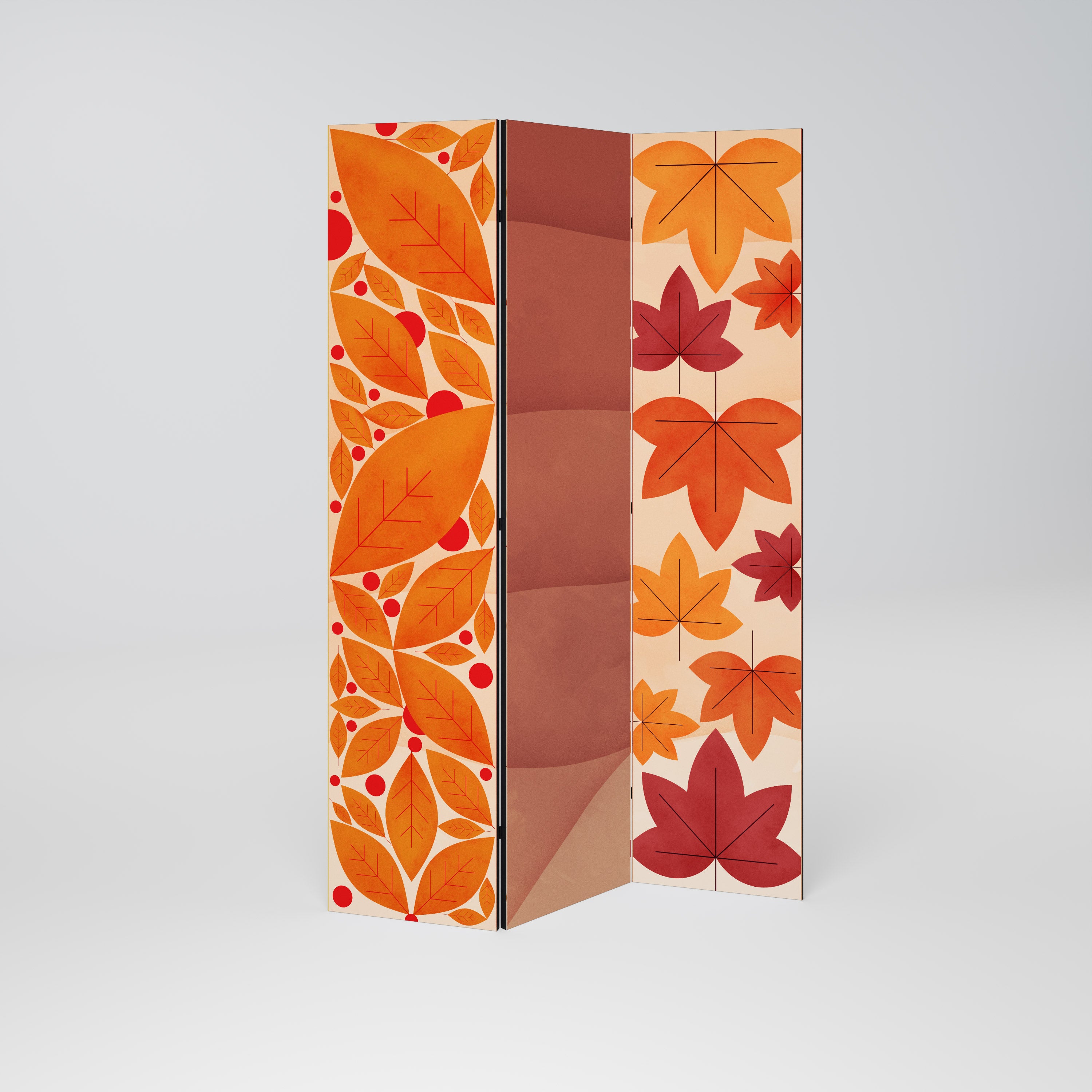 VIBRANT FALL FOLIAGE Dekoracyjny parawan 3-skrzydłowy