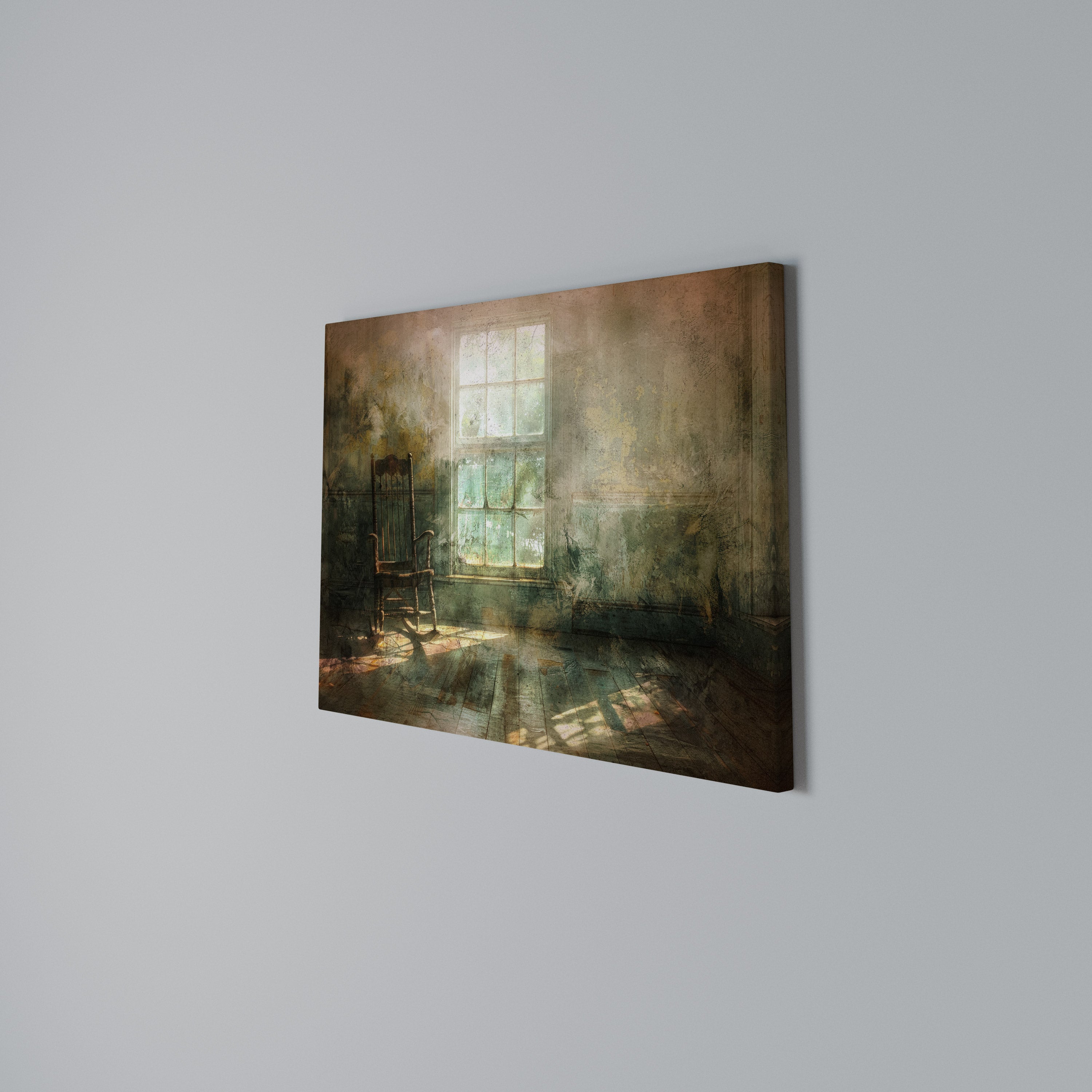 SUNLIT STILLNESS Poziomy obraz na płótnie