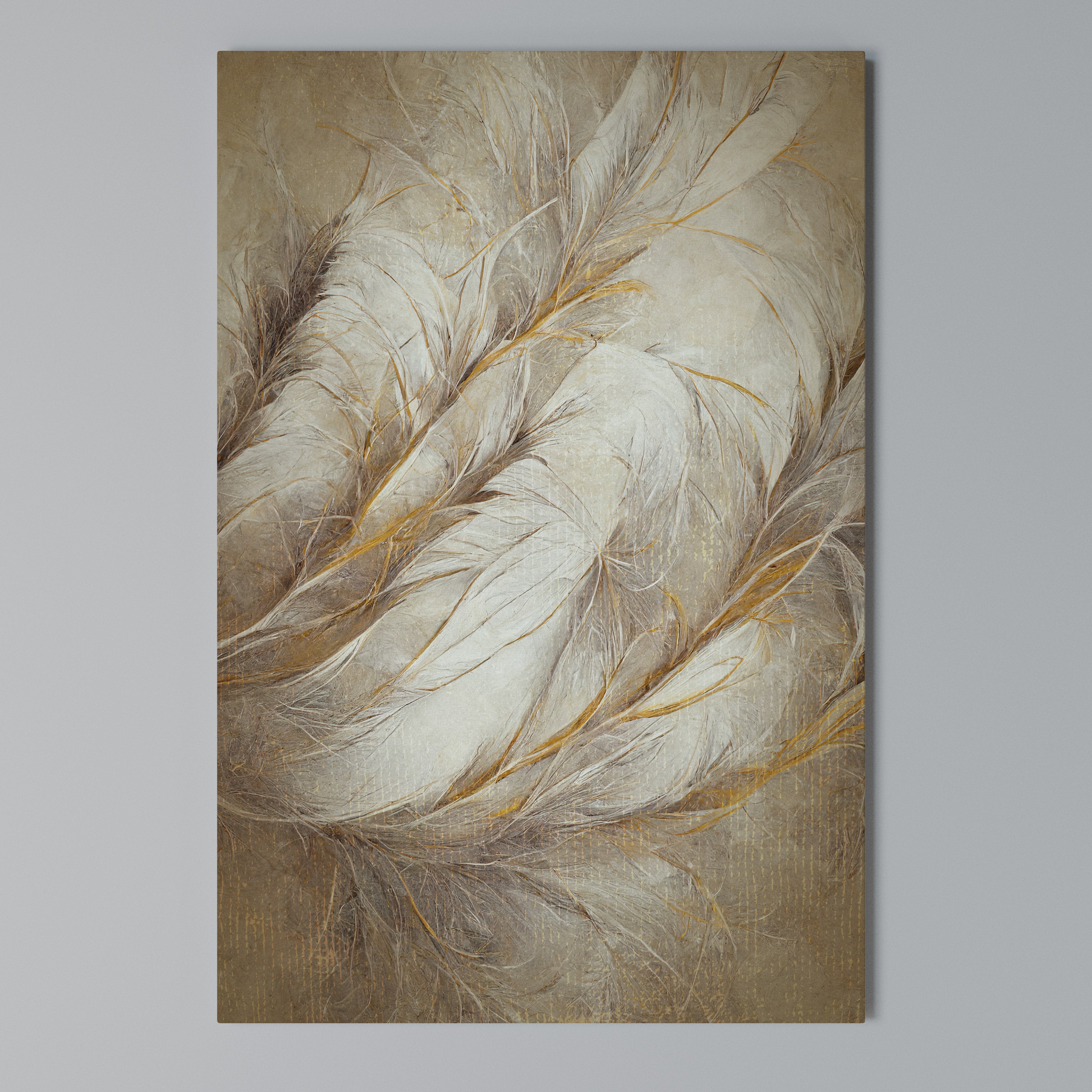 SOFT PLUMAGE Pionowy obraz na płótnie