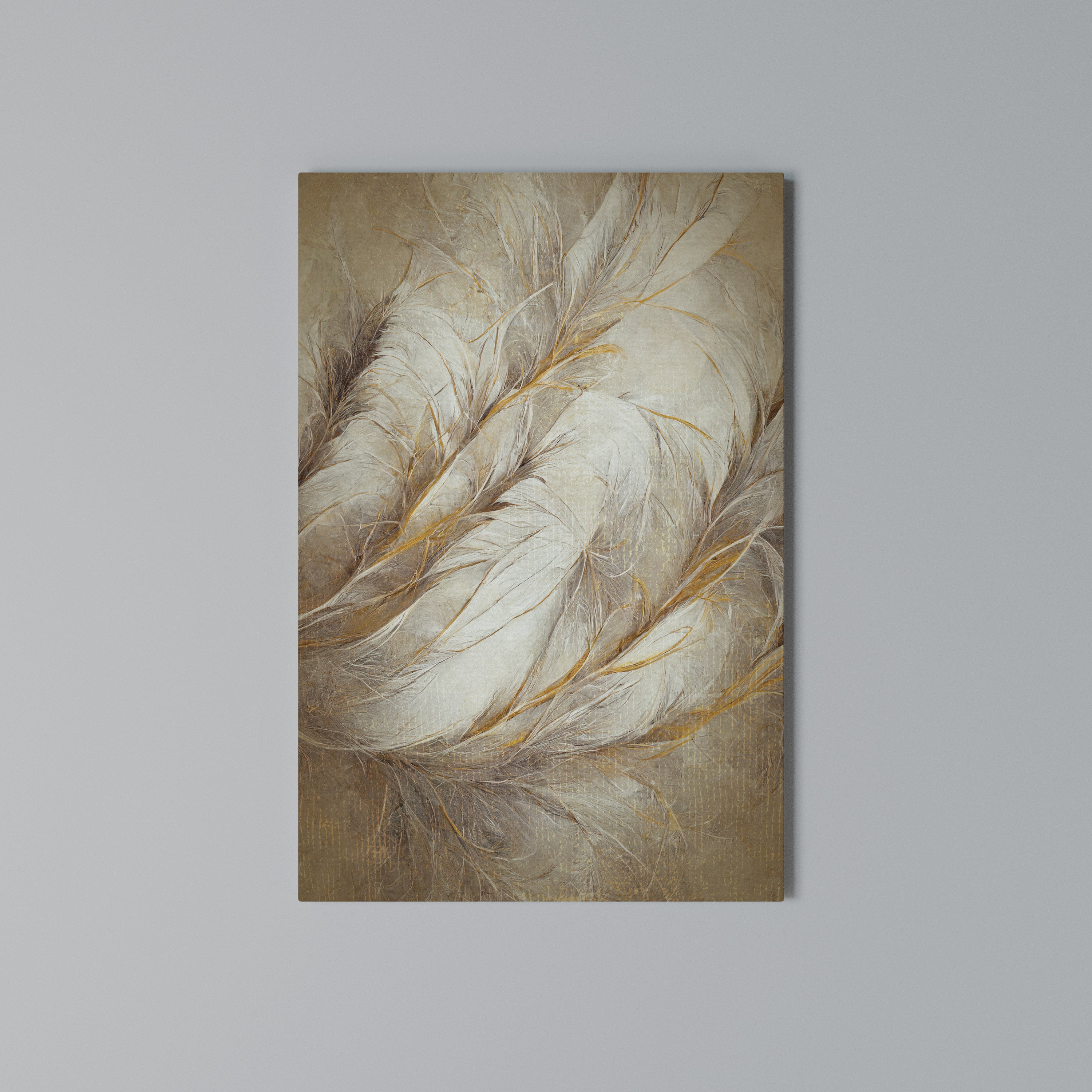 SOFT PLUMAGE Pionowy obraz na płótnie
