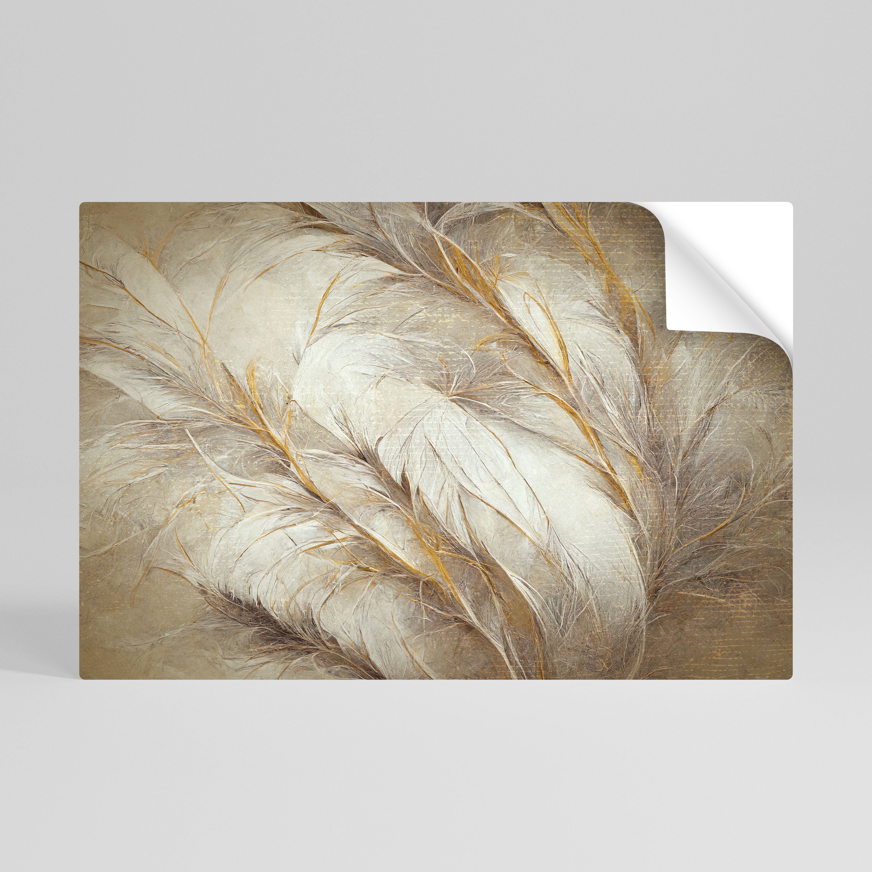 SOFT PLUMAGE Naklejka/Plakat poziomy