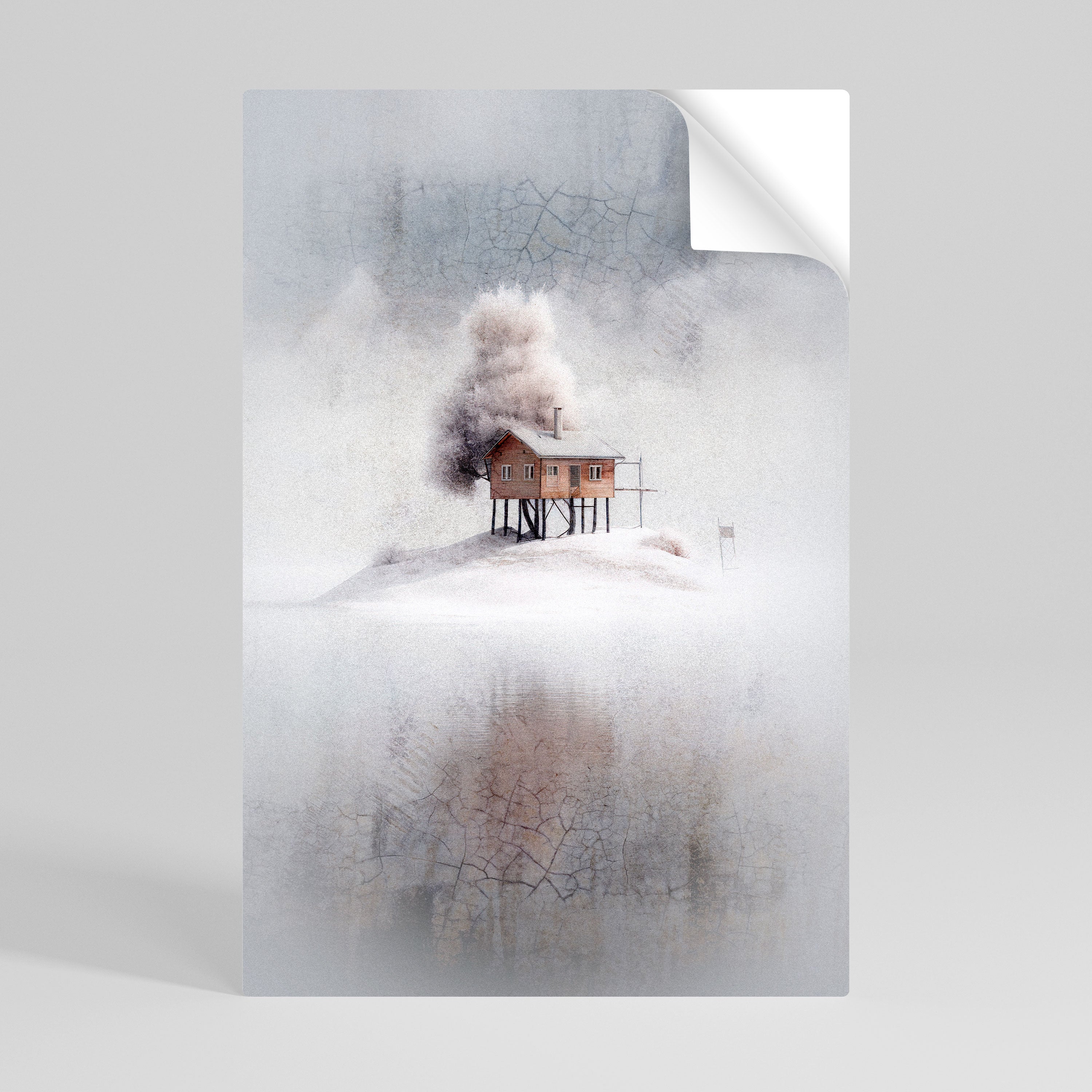 SILENT CABIN Naklejka/Plakat pionowy