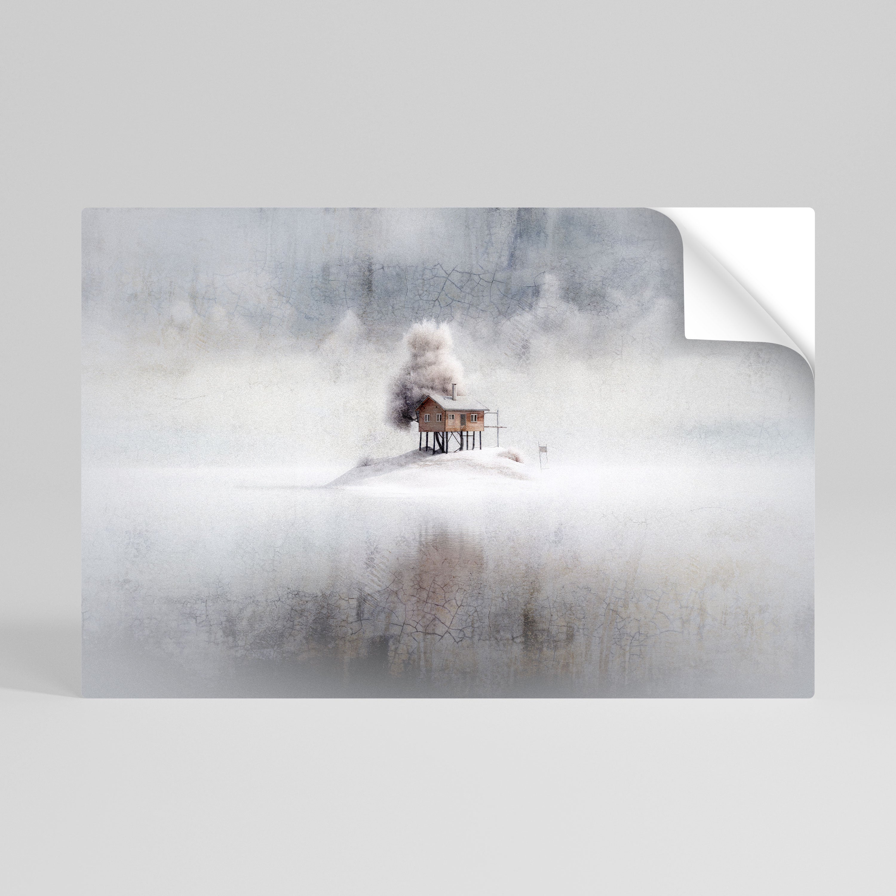SILENT CABIN Naklejka/Plakat poziomy