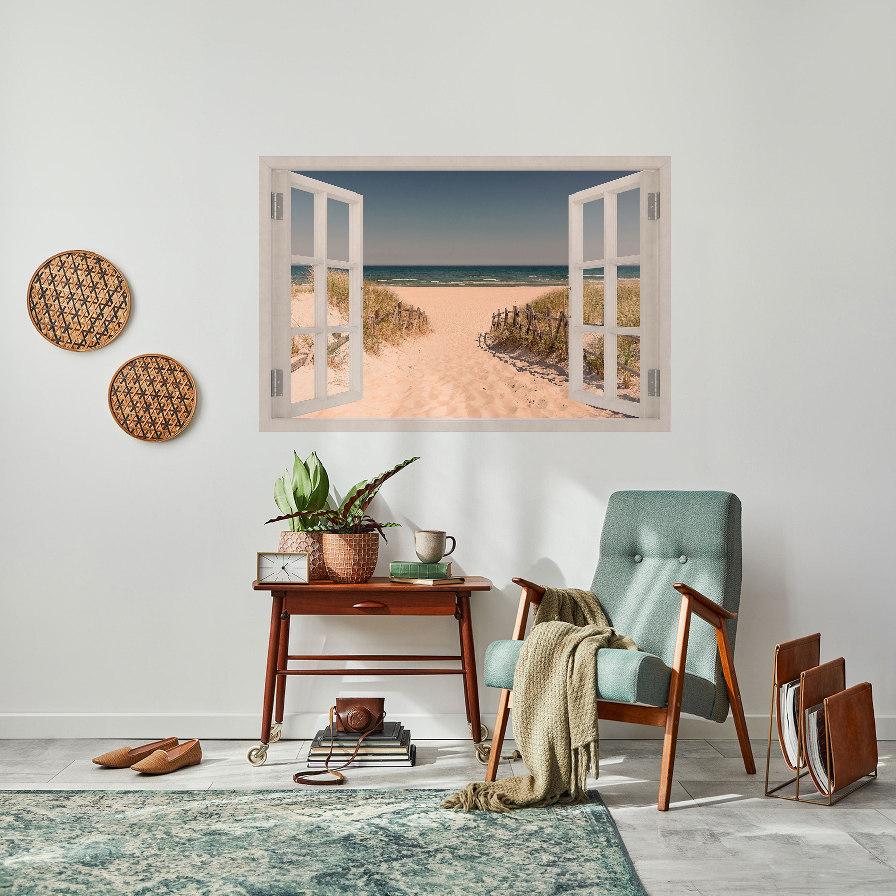 SANDY DREAMSCAPE Naklejka/Plakat poziomy
