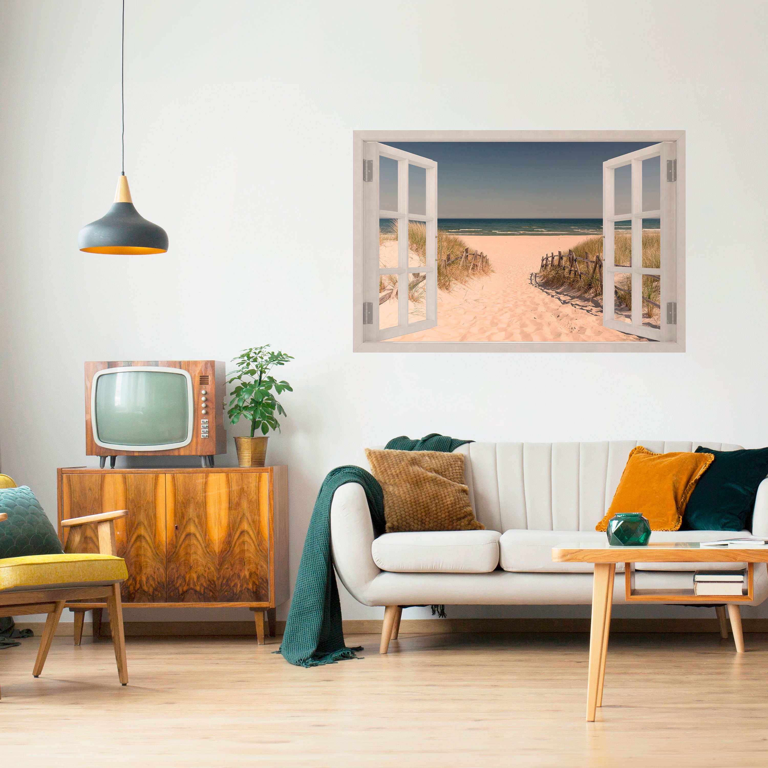 SANDY DREAMSCAPE Naklejka/Plakat poziomy