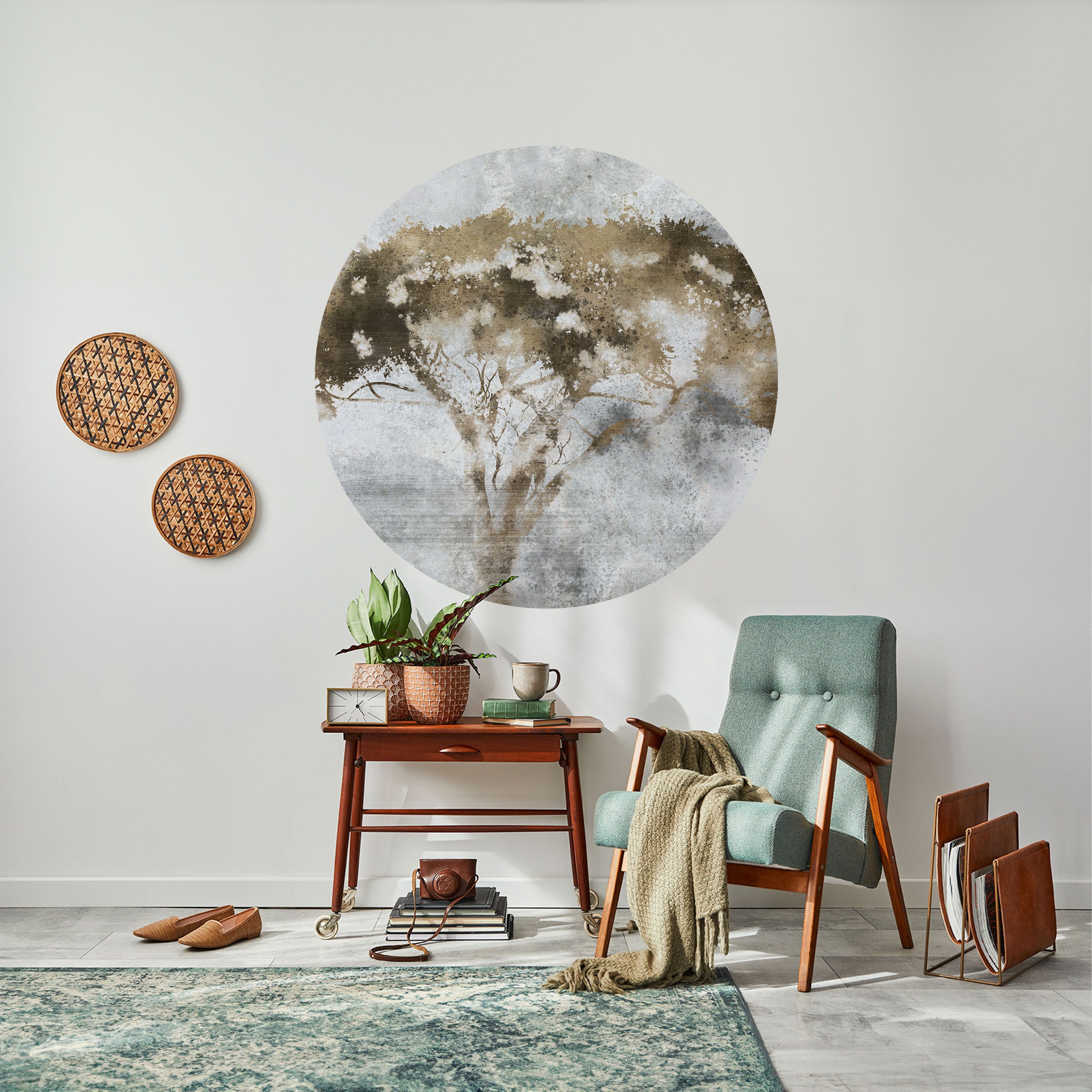 LONESOME CROWN Naklejka okrągła