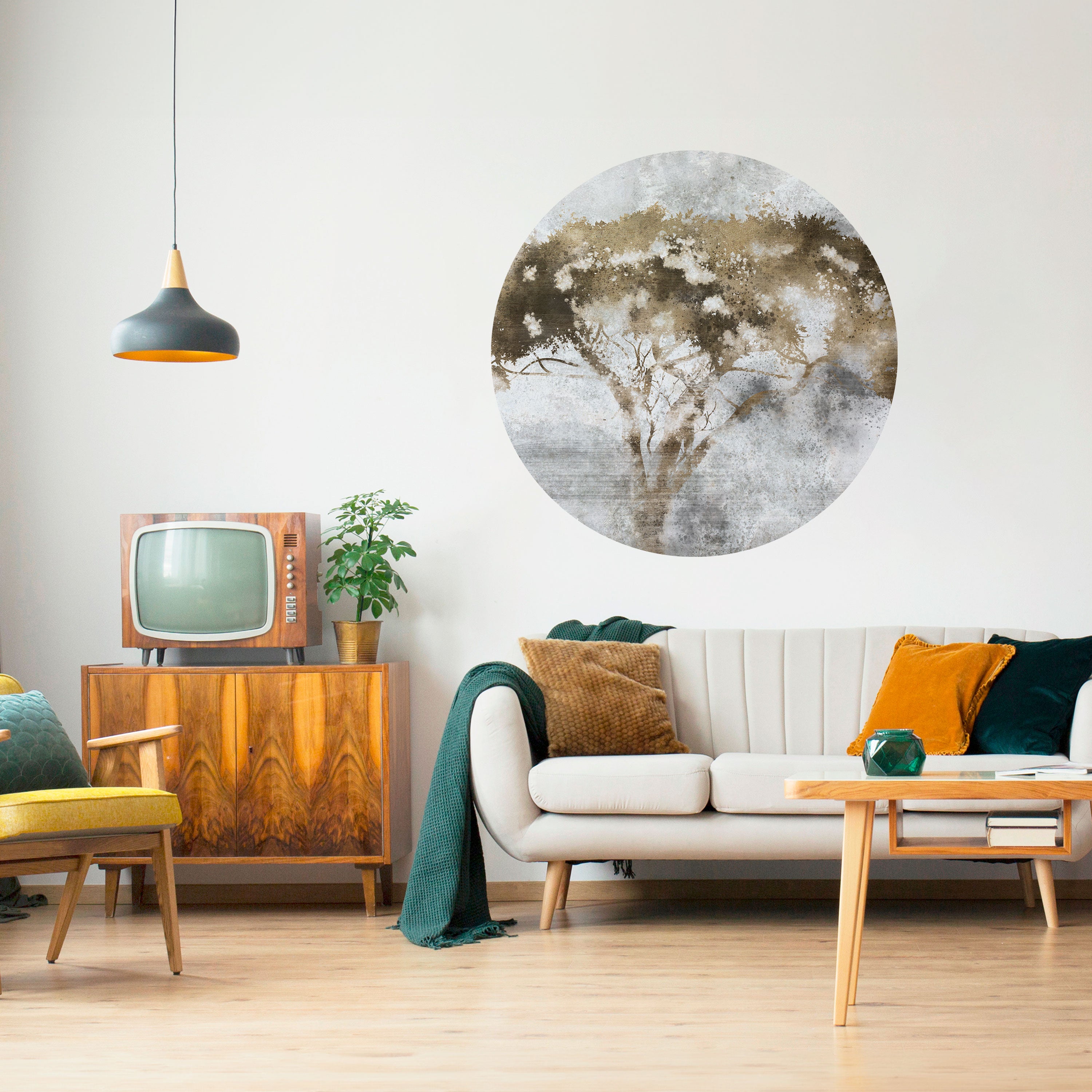 LONESOME CROWN Naklejka okrągła