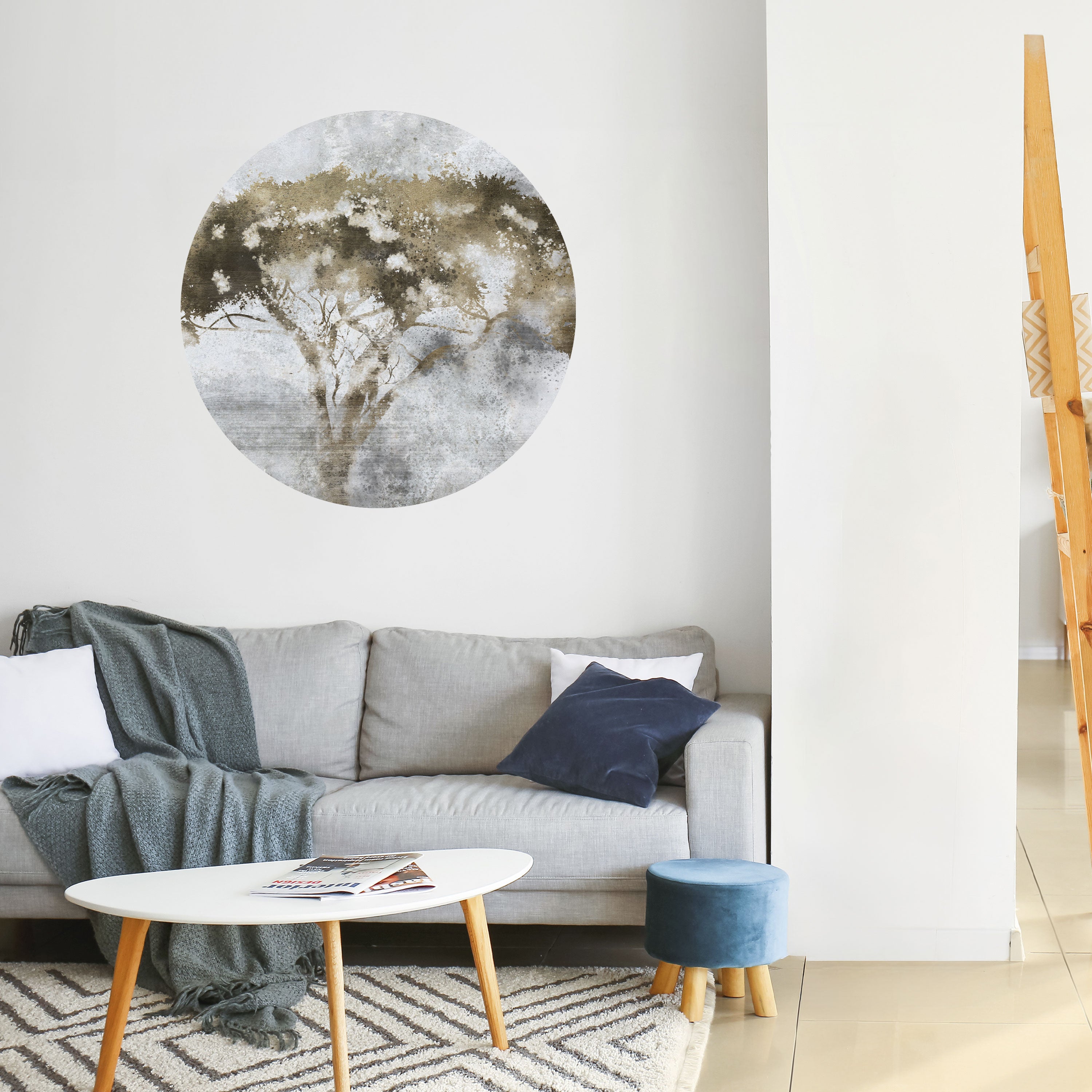 LONESOME CROWN Naklejka okrągła