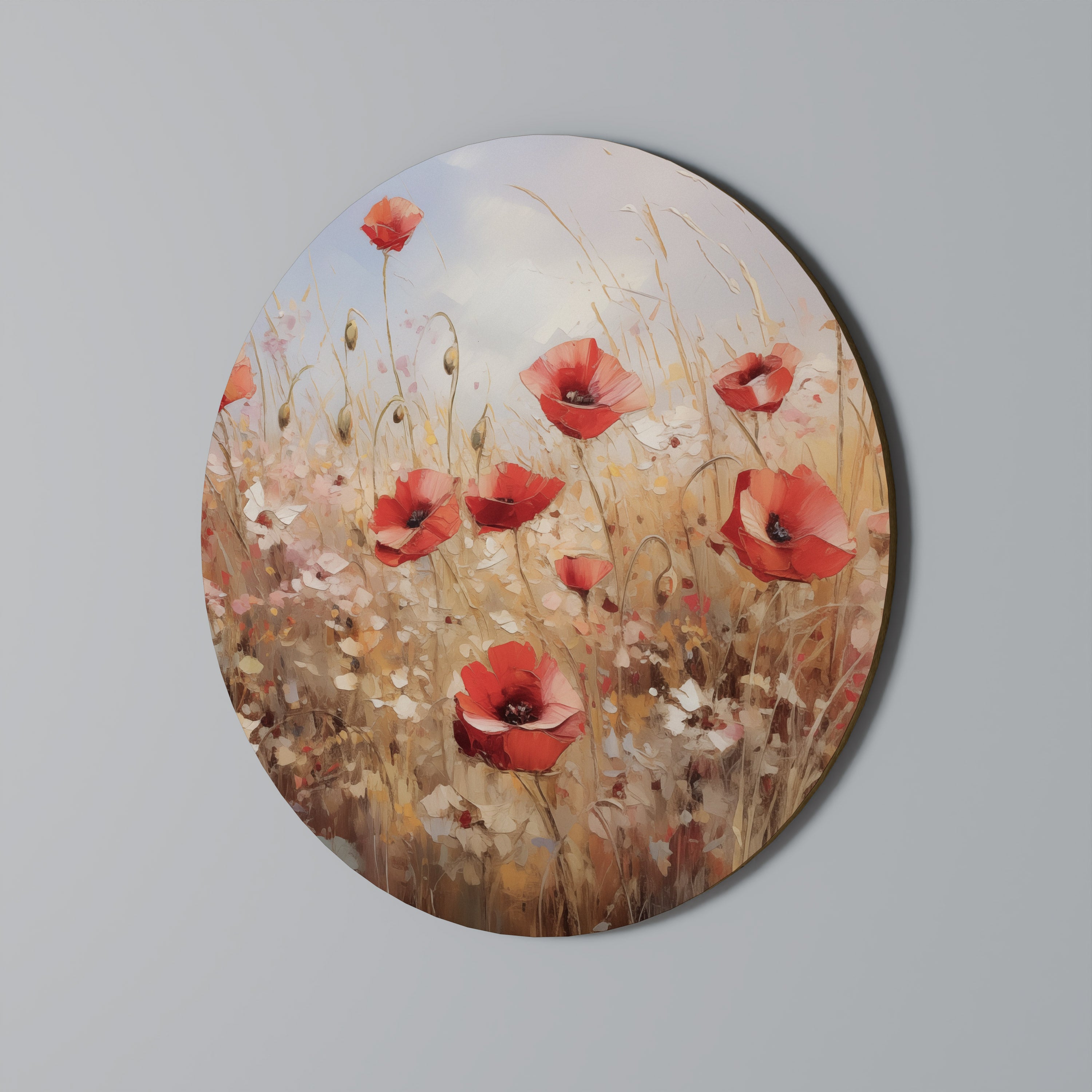 POPPY DREAMSCAPE Obraz okrągły