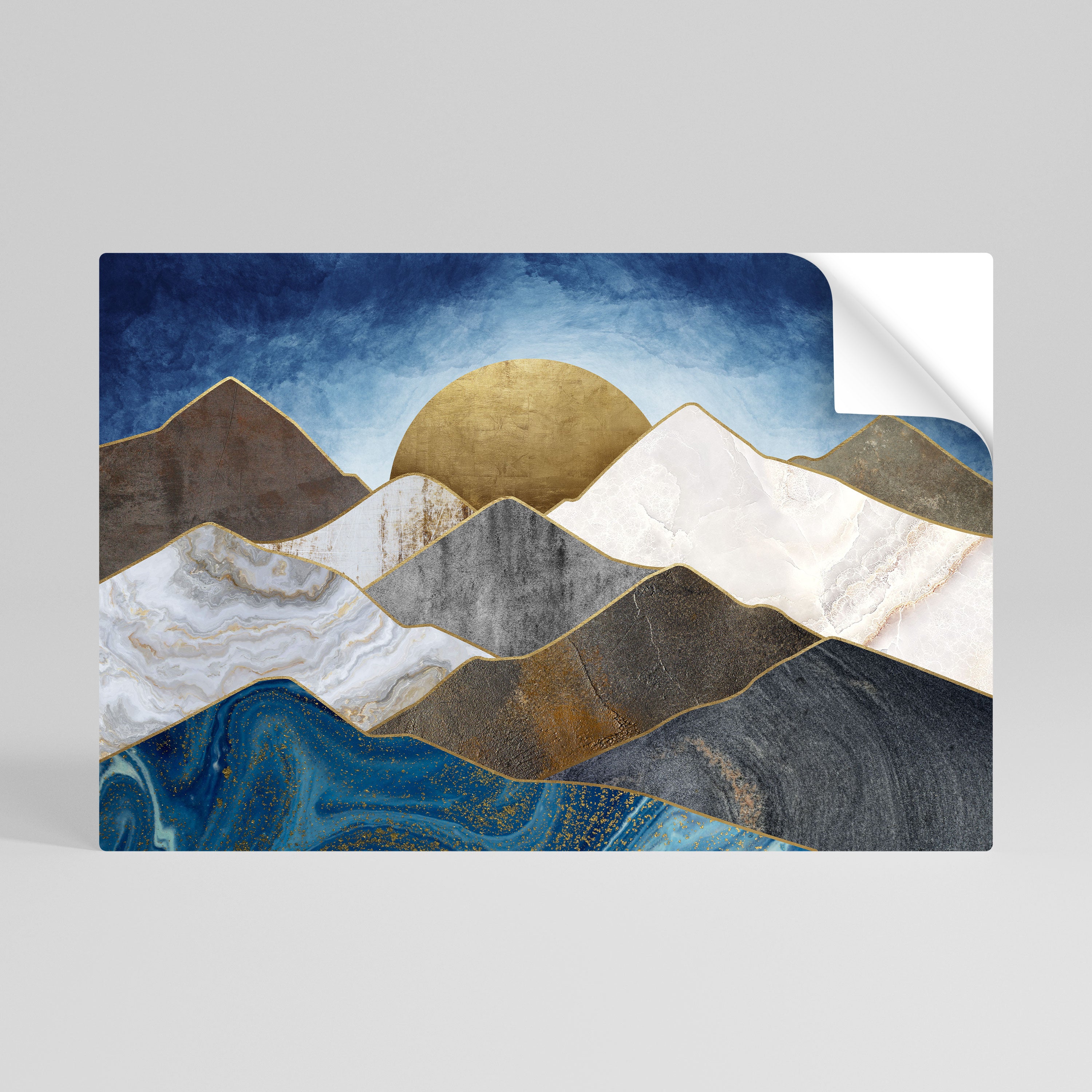 SHEEN OF PEAKS Naklejka/Plakat poziomy