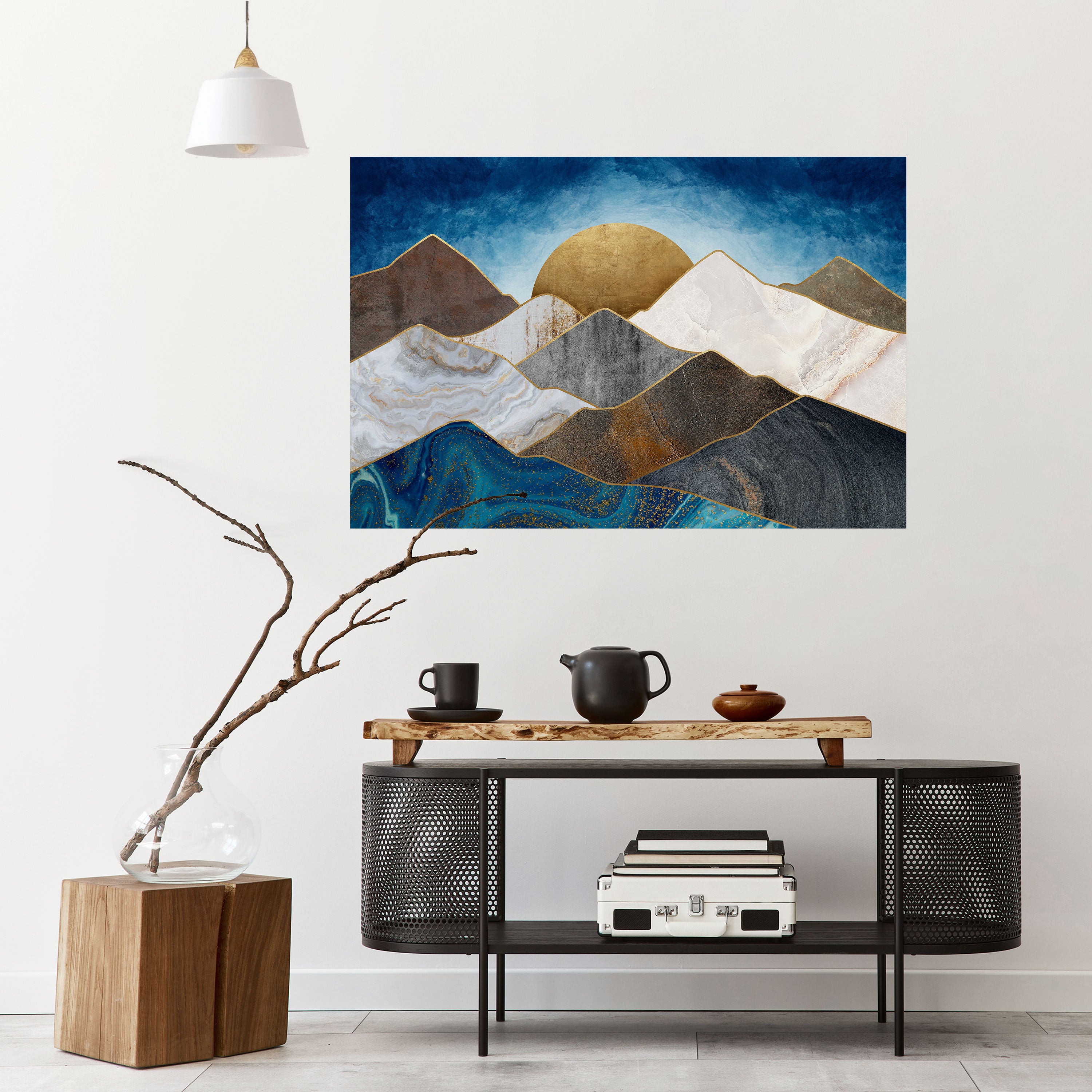 SHEEN OF PEAKS Naklejka/Plakat poziomy