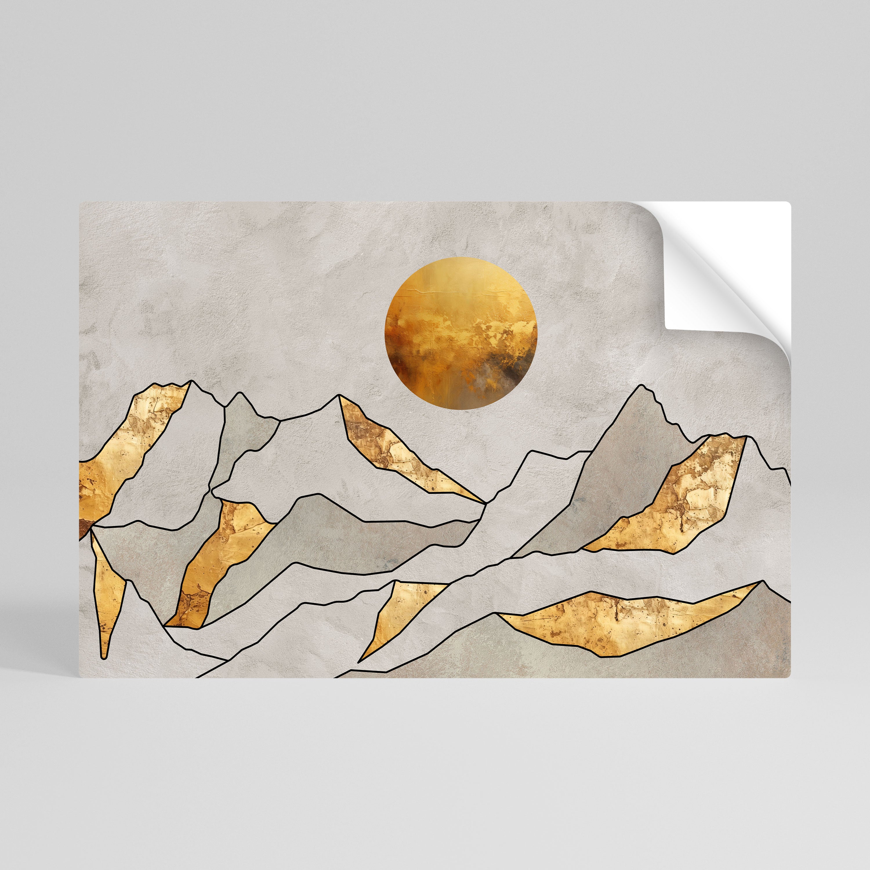 SUNNY BLAZE Naklejka/Plakat poziomy