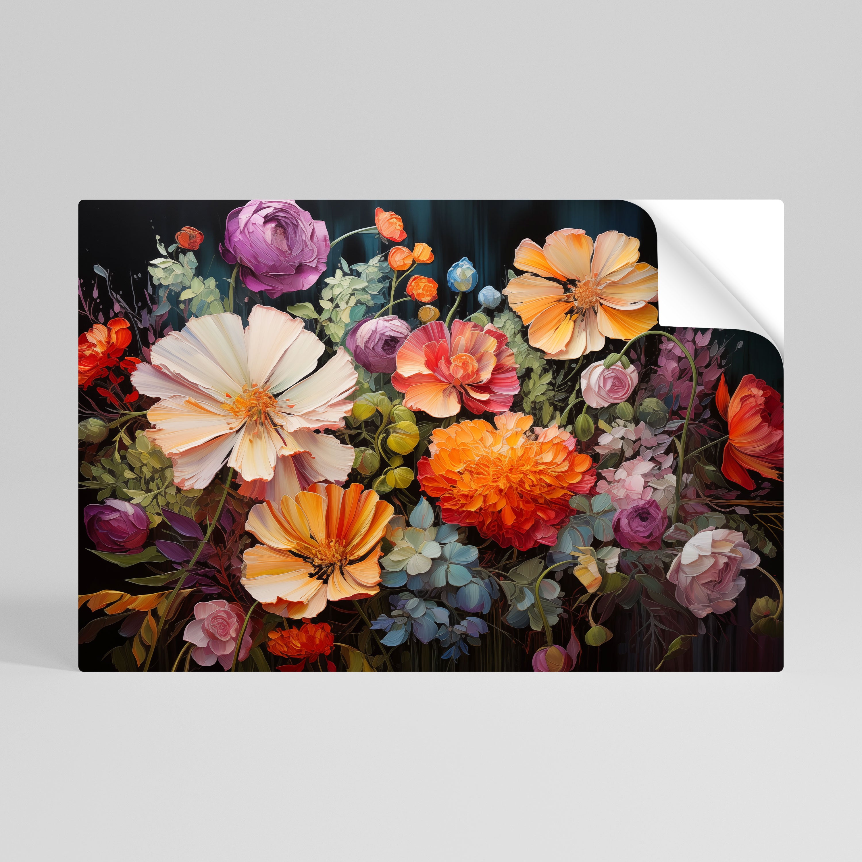 BLOOMING WILDERNESS Naklejka/Plakat poziomy