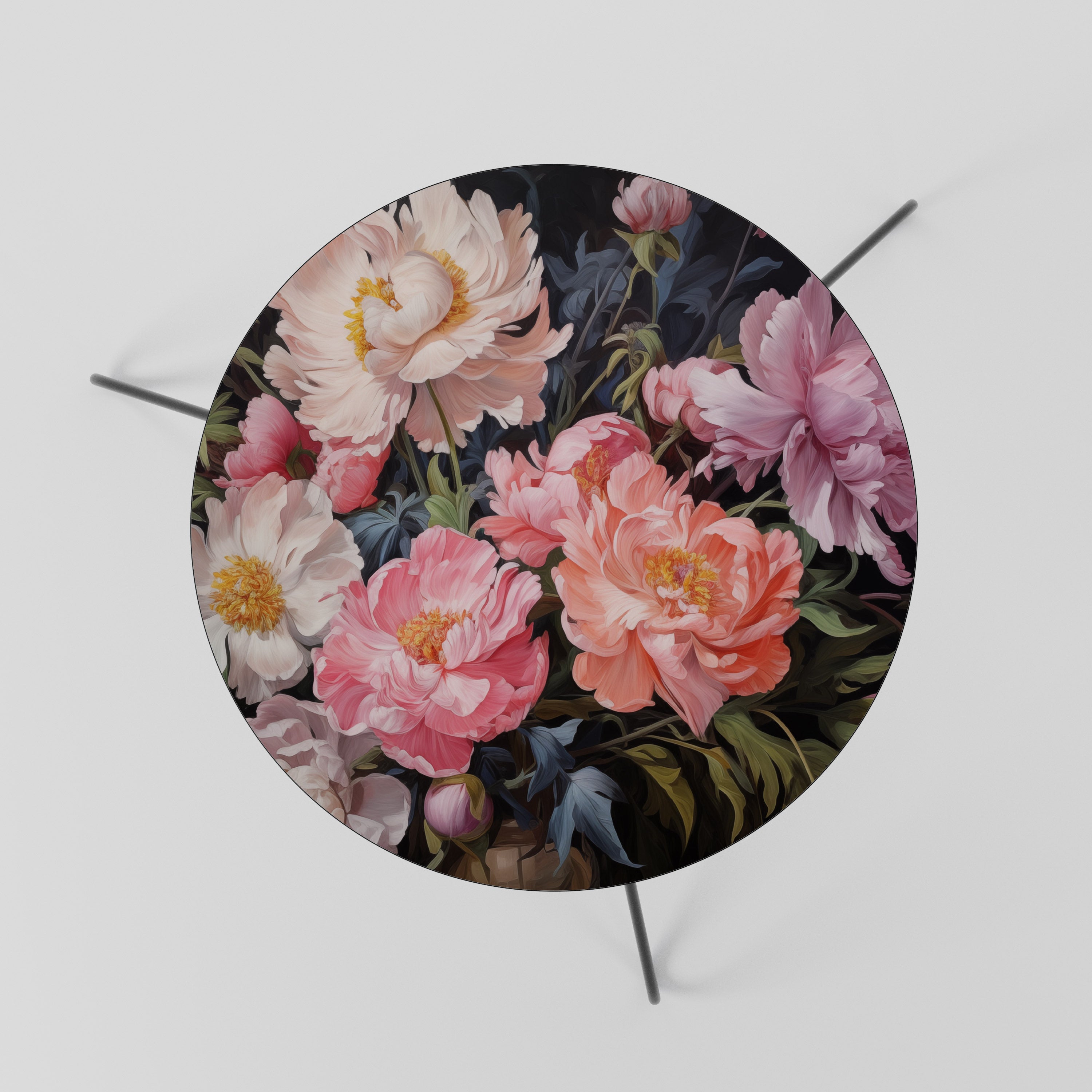 PEONIES BLOSSOM Stolik kawowy mały
