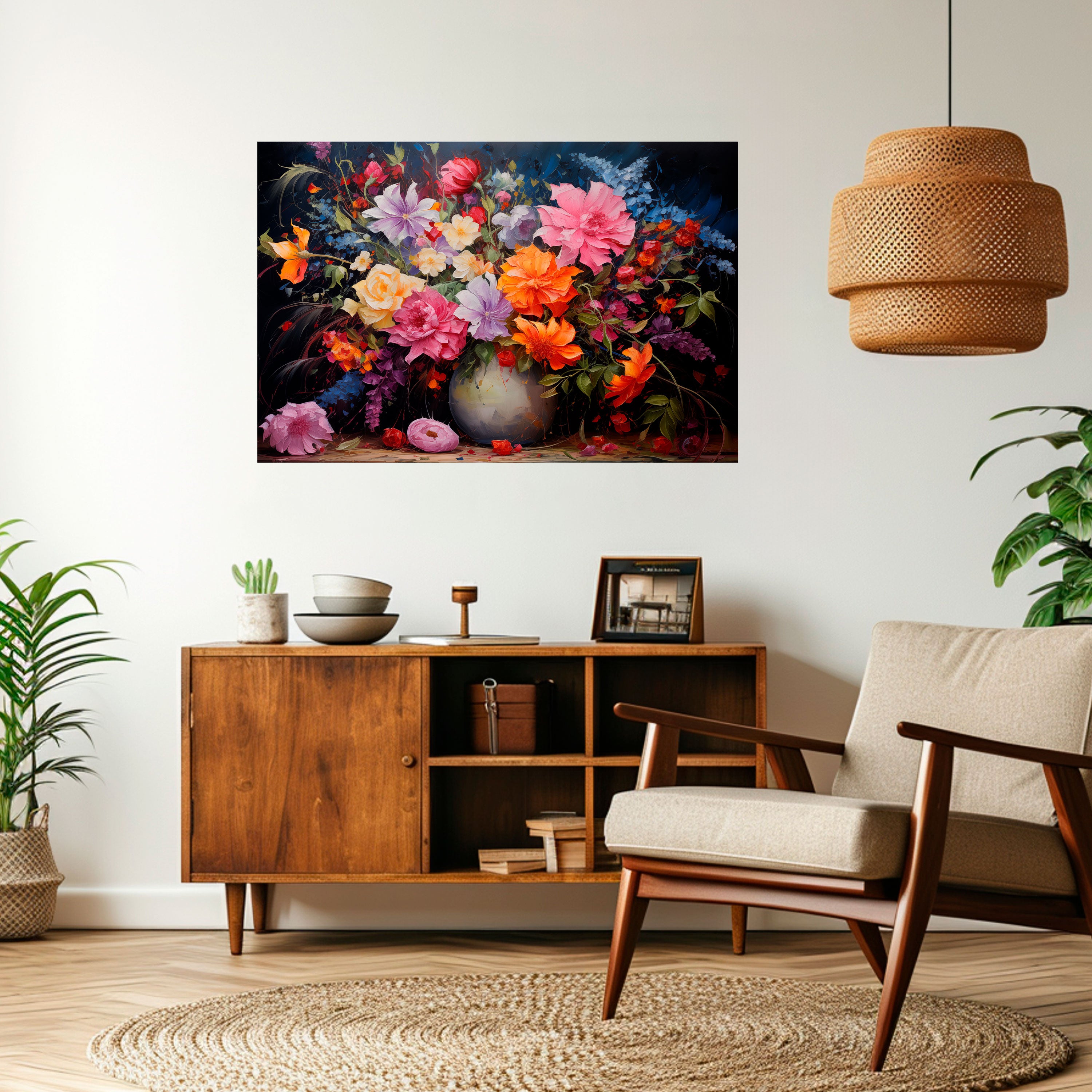 EUPHORIC BOUQUET Naklejka/Plakat poziomy