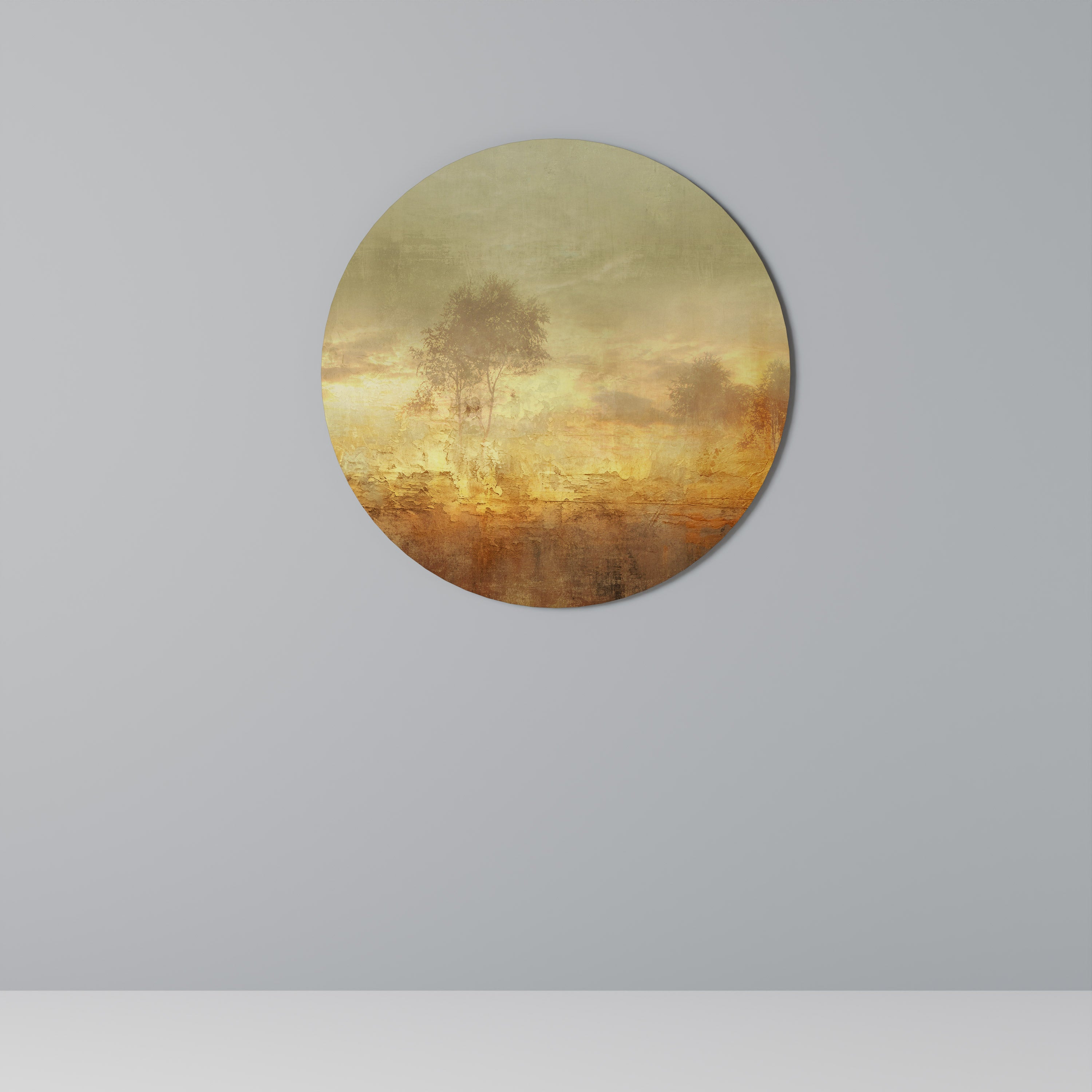 AMBER DREAMSCAPE Obraz okrągły