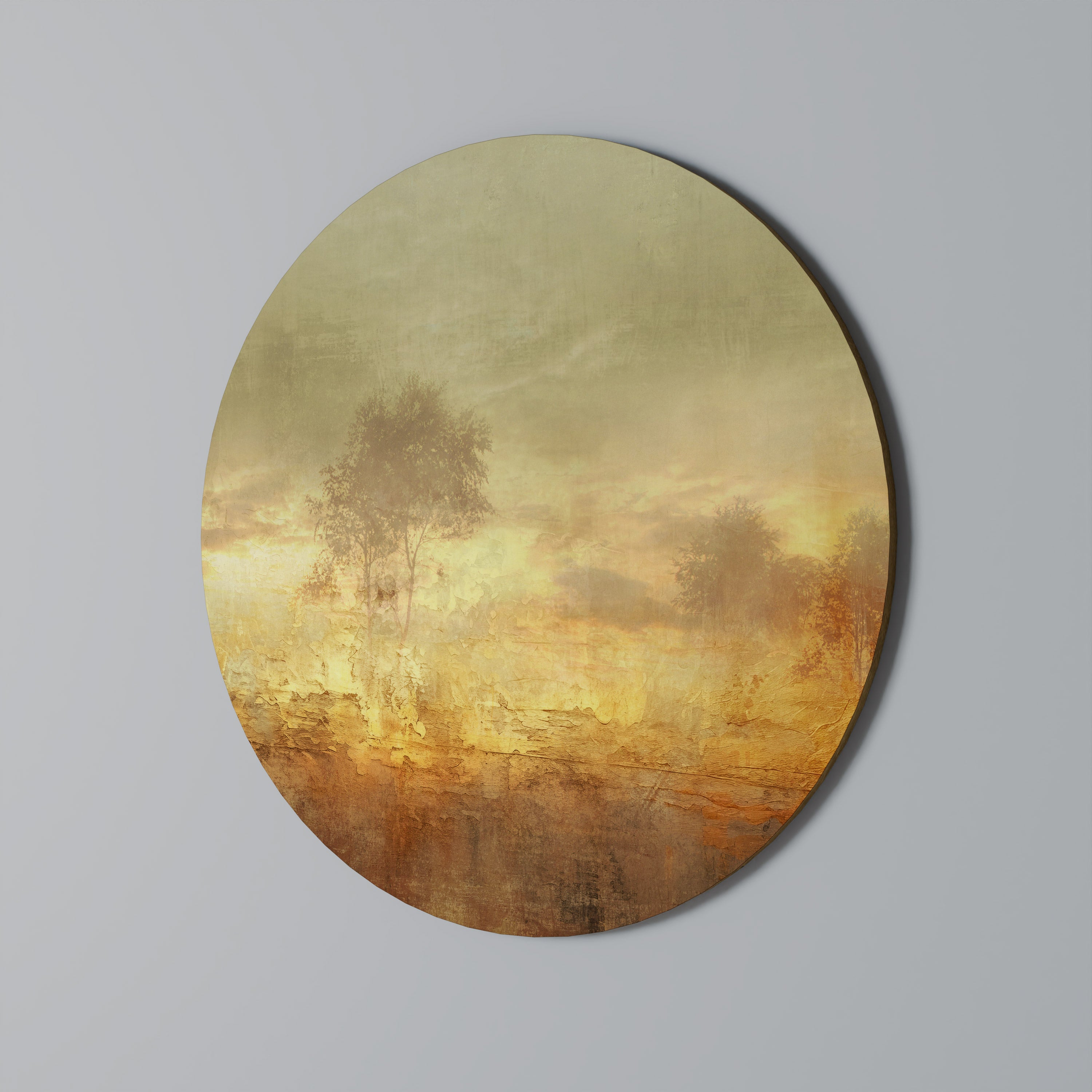 AMBER DREAMSCAPE Obraz okrągły