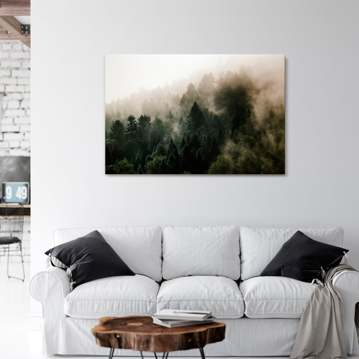MISTY HIGHLANDS Poziomy obraz na płótnie