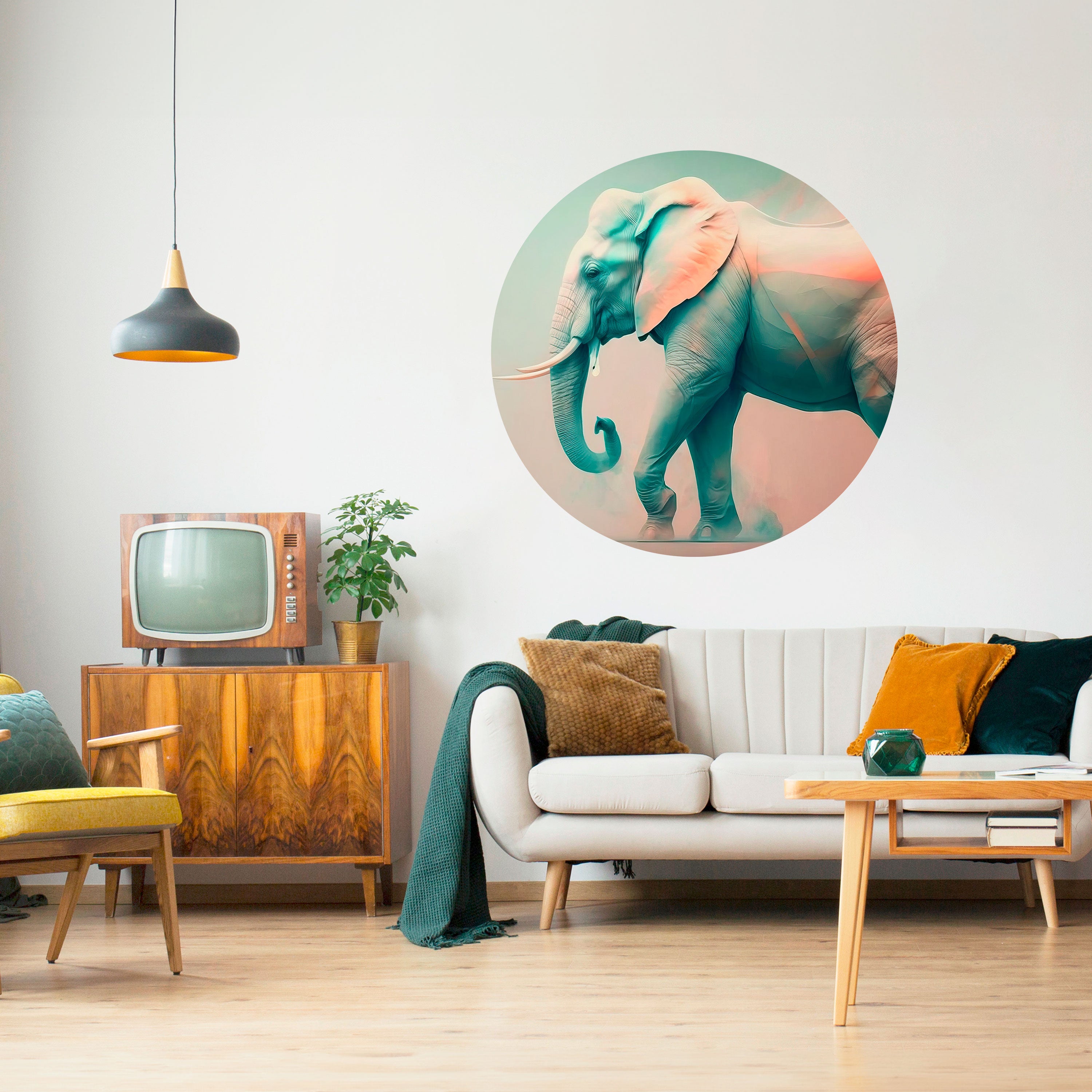 HOLO GIANT Naklejka okrągła