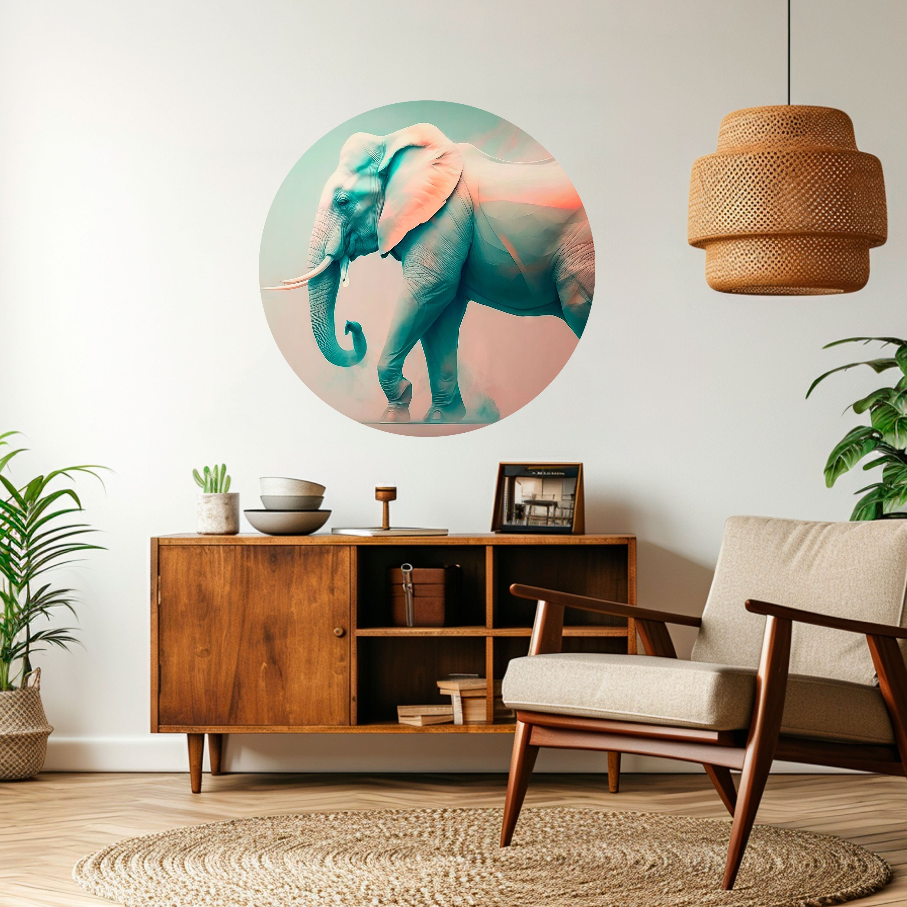 HOLO GIANT Naklejka okrągła