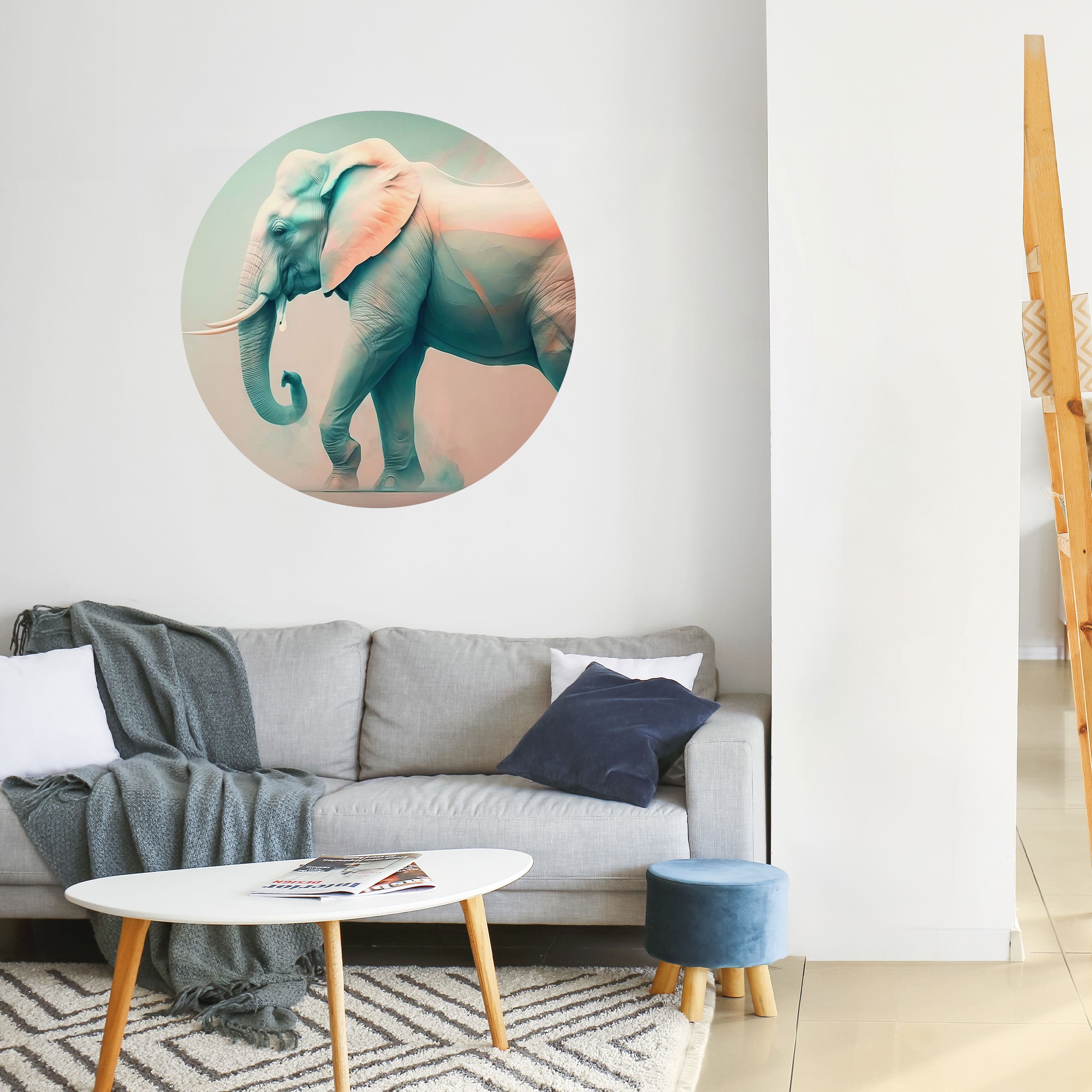 HOLO GIANT Naklejka okrągła