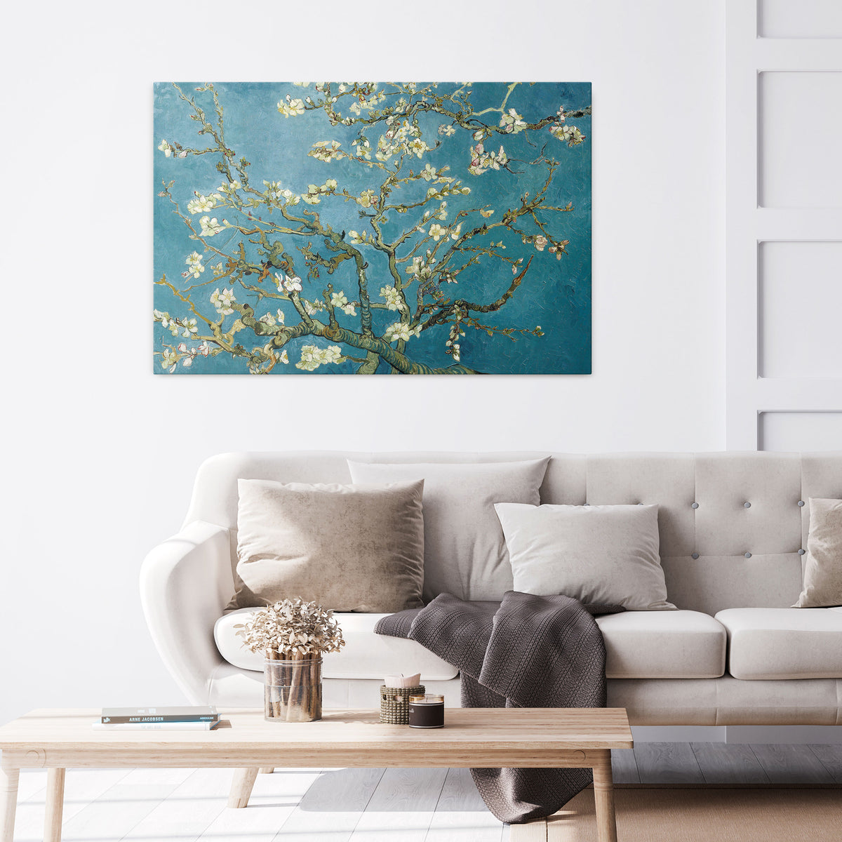 ALMOND BLOSSOM Poziomy obraz na płótnie