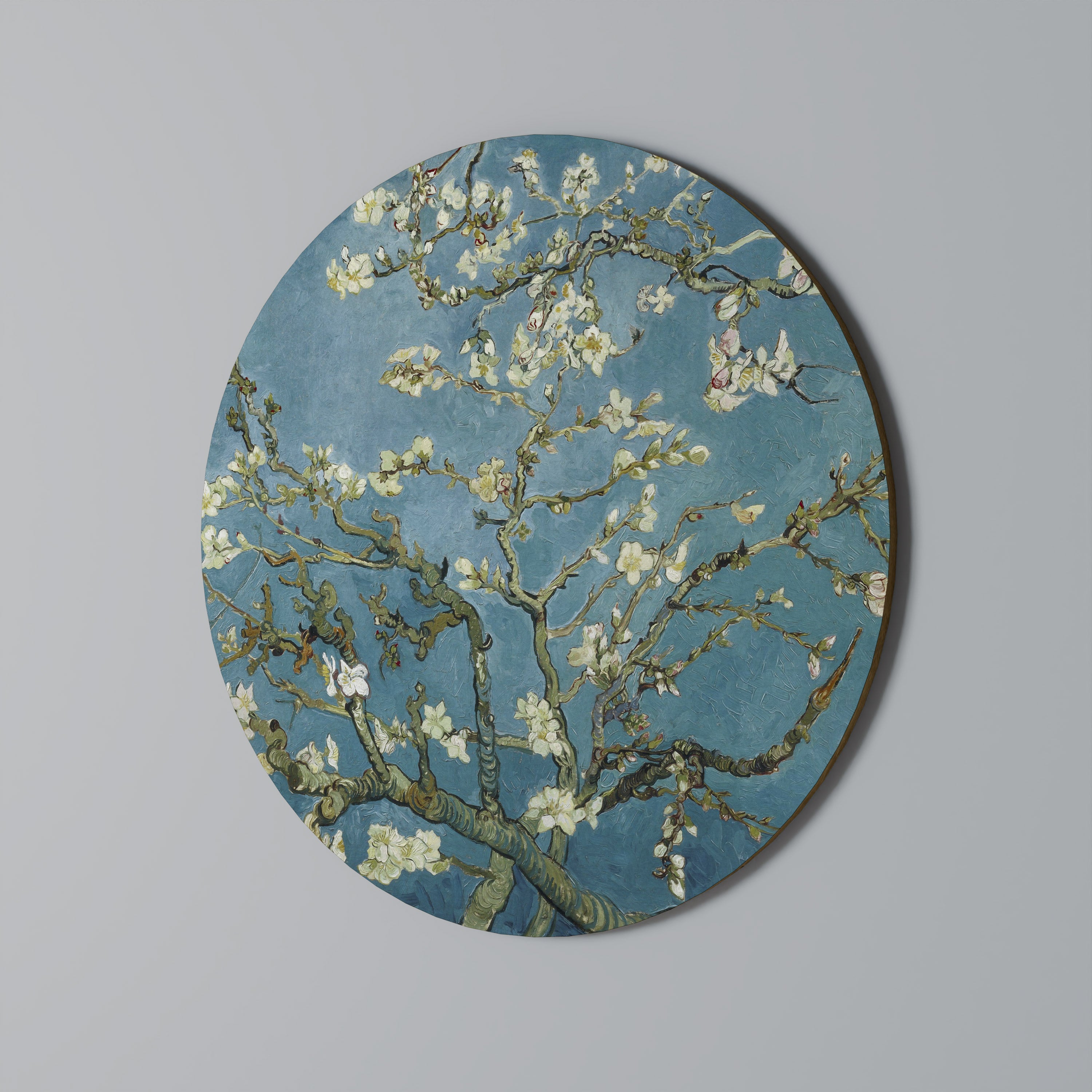 ALMOND BLOSSOM Obraz okrągły