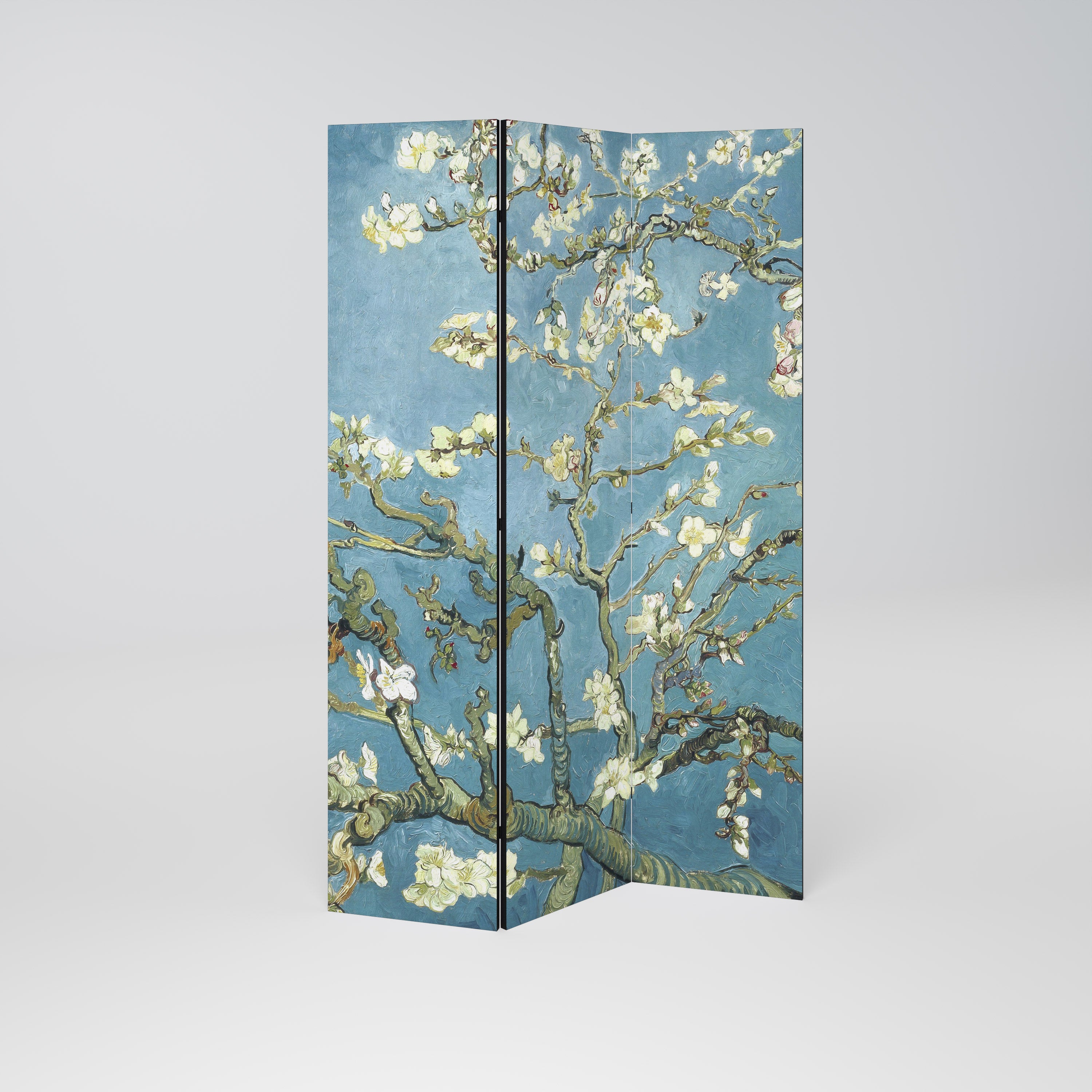 ALMOND BLOSSOM Dekoracyjny parawan 3-skrzydłowy