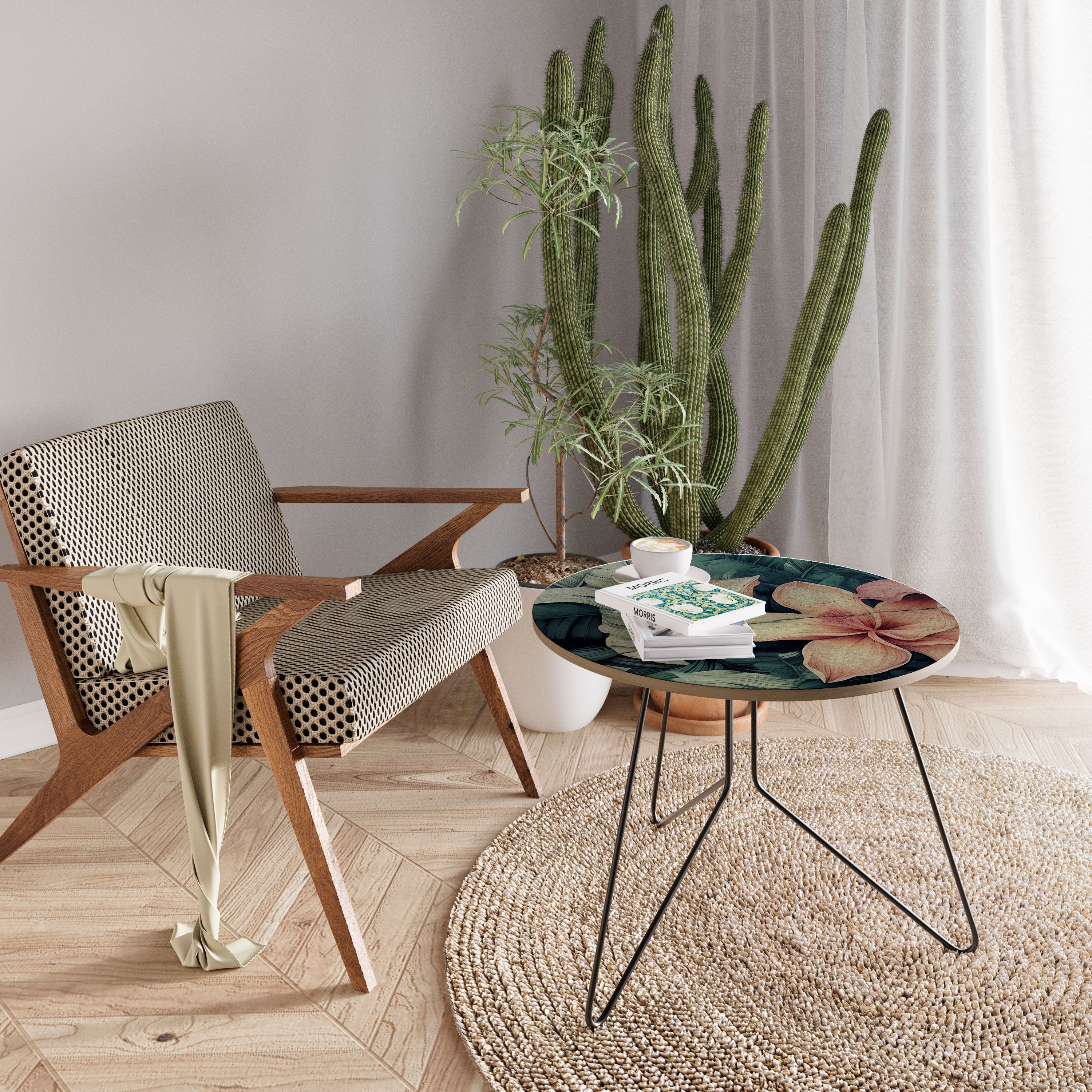 CRASHED LILY Stolik kawowy duży