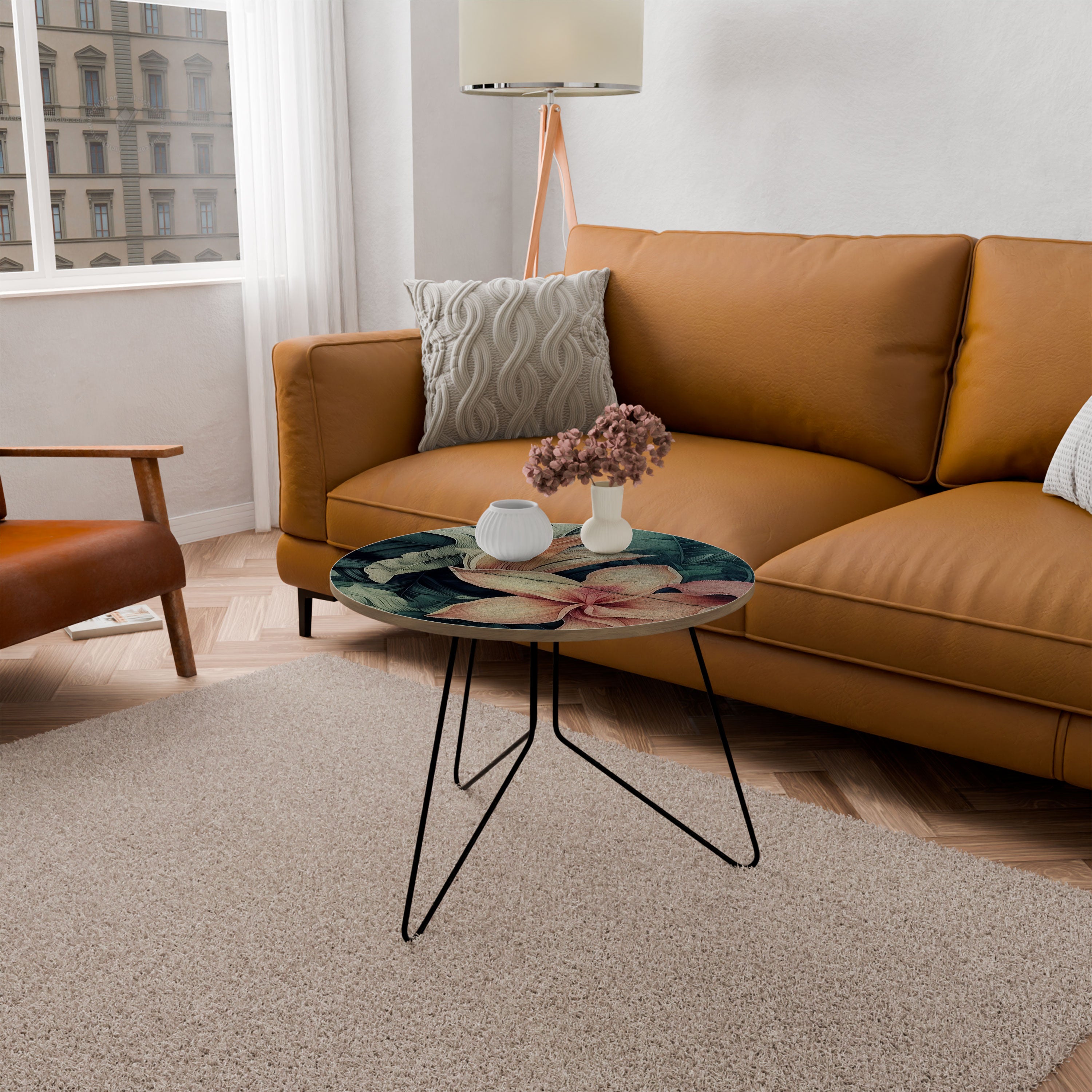 CRASHED LILY Stolik kawowy duży